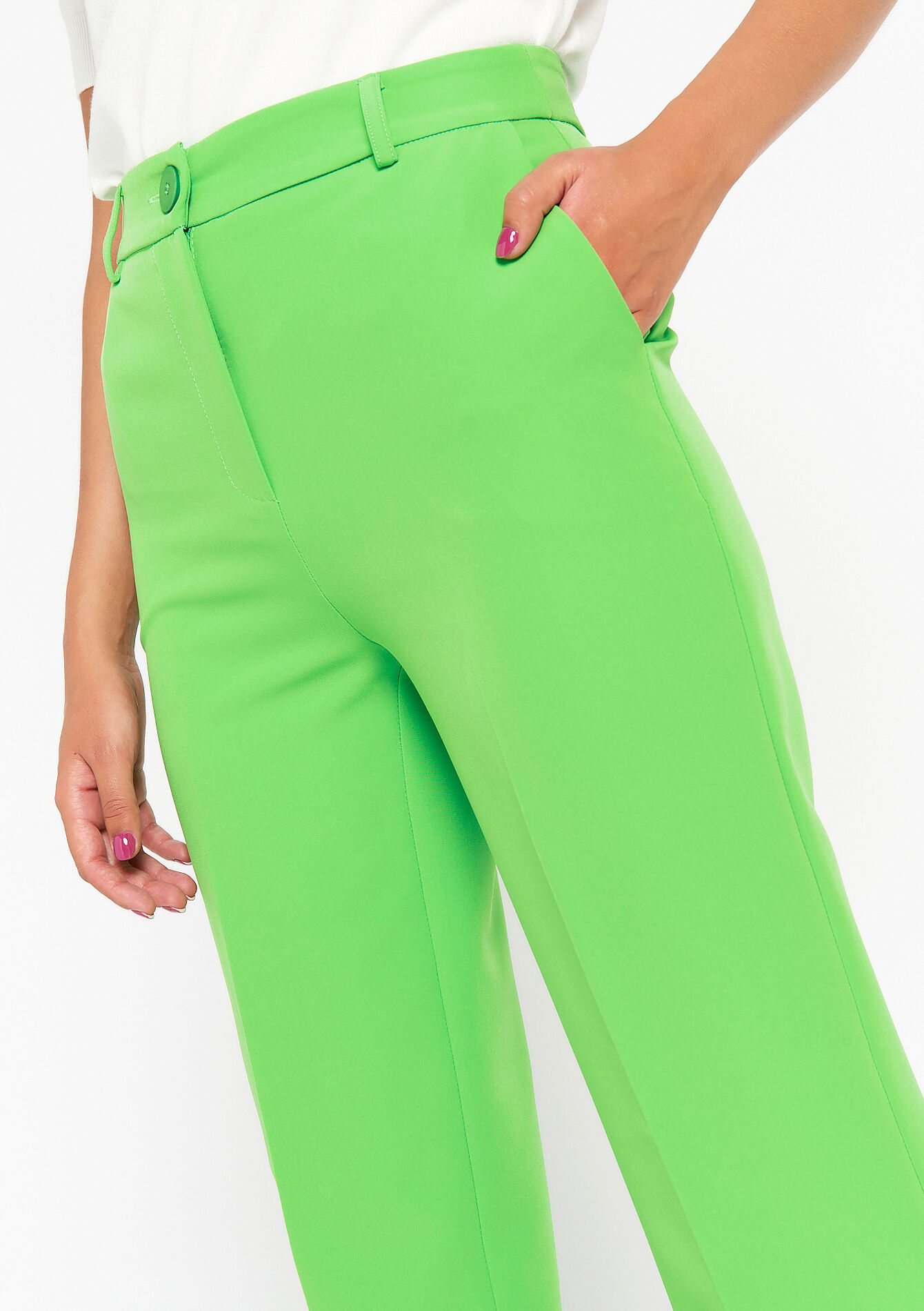 Suiting trousers, Suiting trousers - GREEN FRESH - 06100505_4617