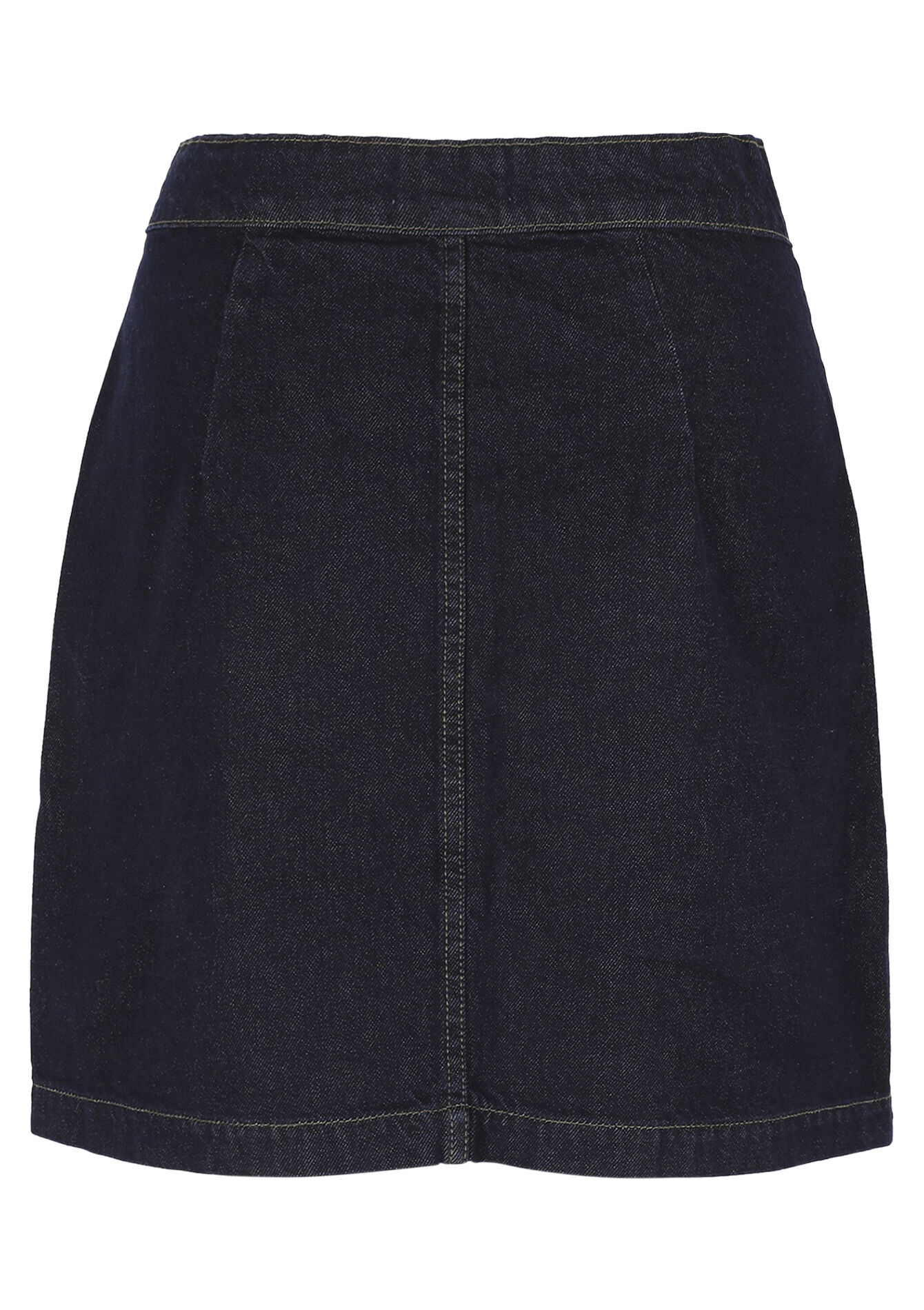 Jupe courte en denim, Jupe courte en denim - DARK BLUE - 07101483_0501