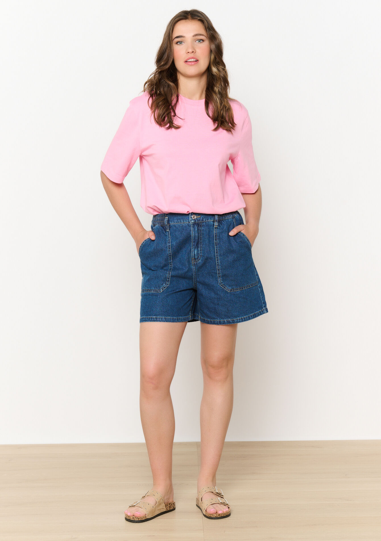 Jersey t-shirt, Jersey t-shirt - PINK BUBBLEGUM - 02301709_1477