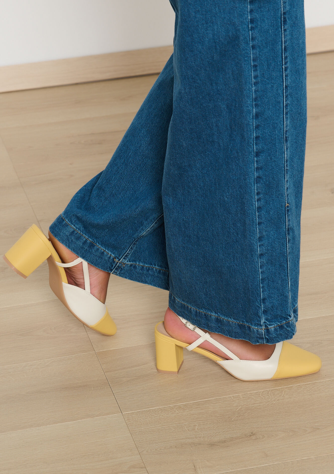 Escarpins en simili cuir, Escarpins en simili cuir, , back