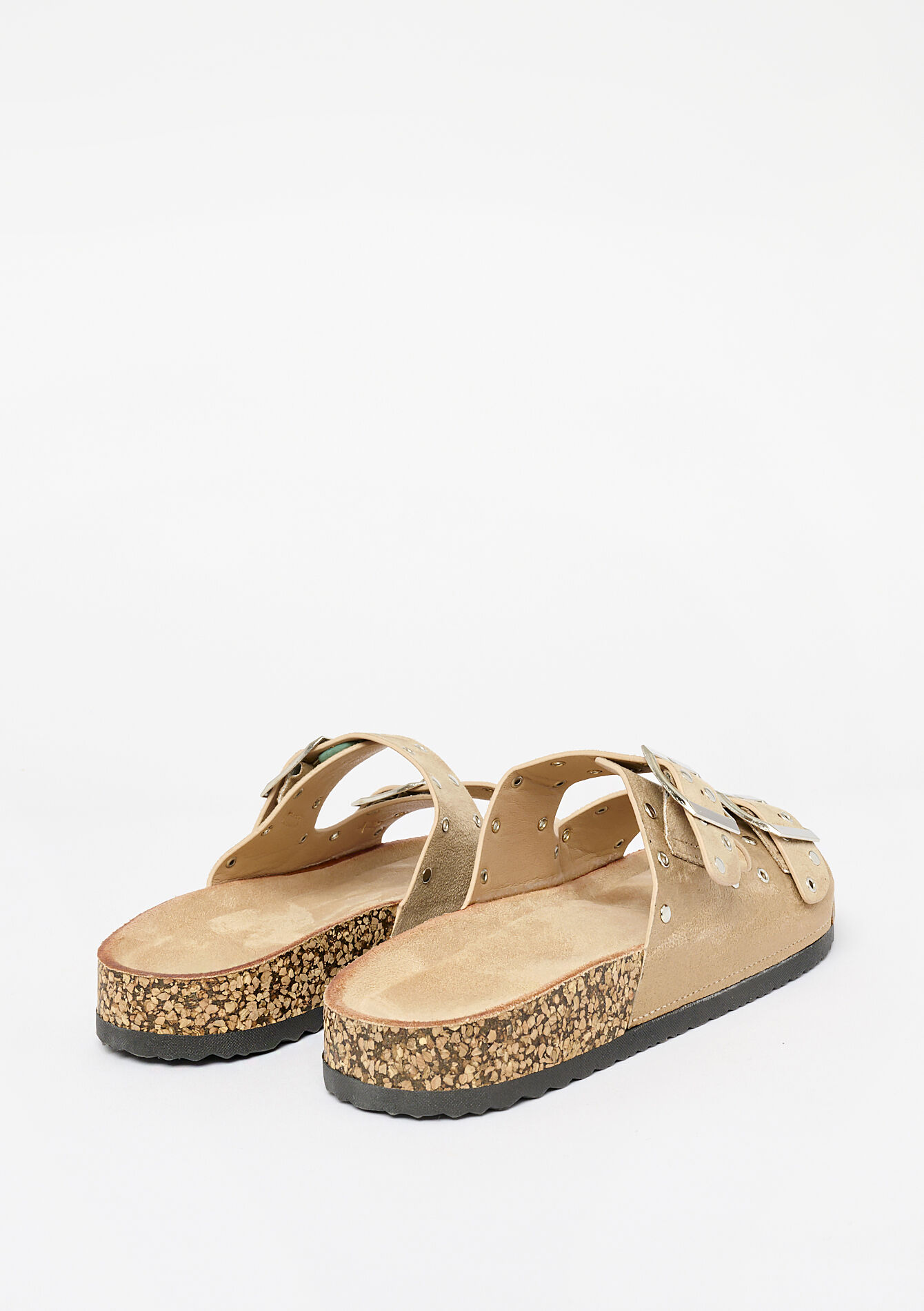 Sandalen met studs, Sandalen met studs - LIGHT TAUPE - 13000797_2572