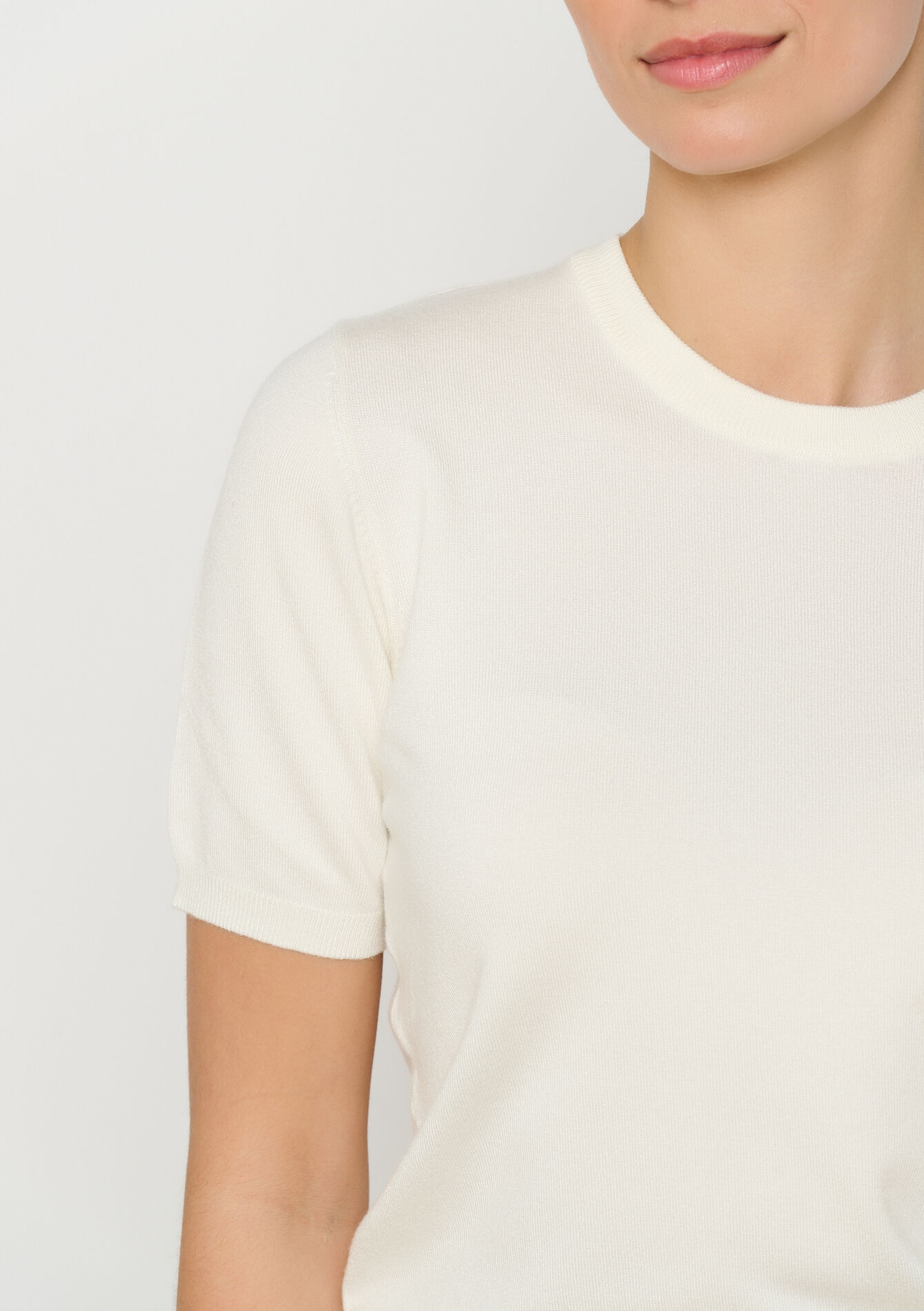 Pull à manches courtes, Pull à manches courtes - OFFWHITE - 04006653_1001