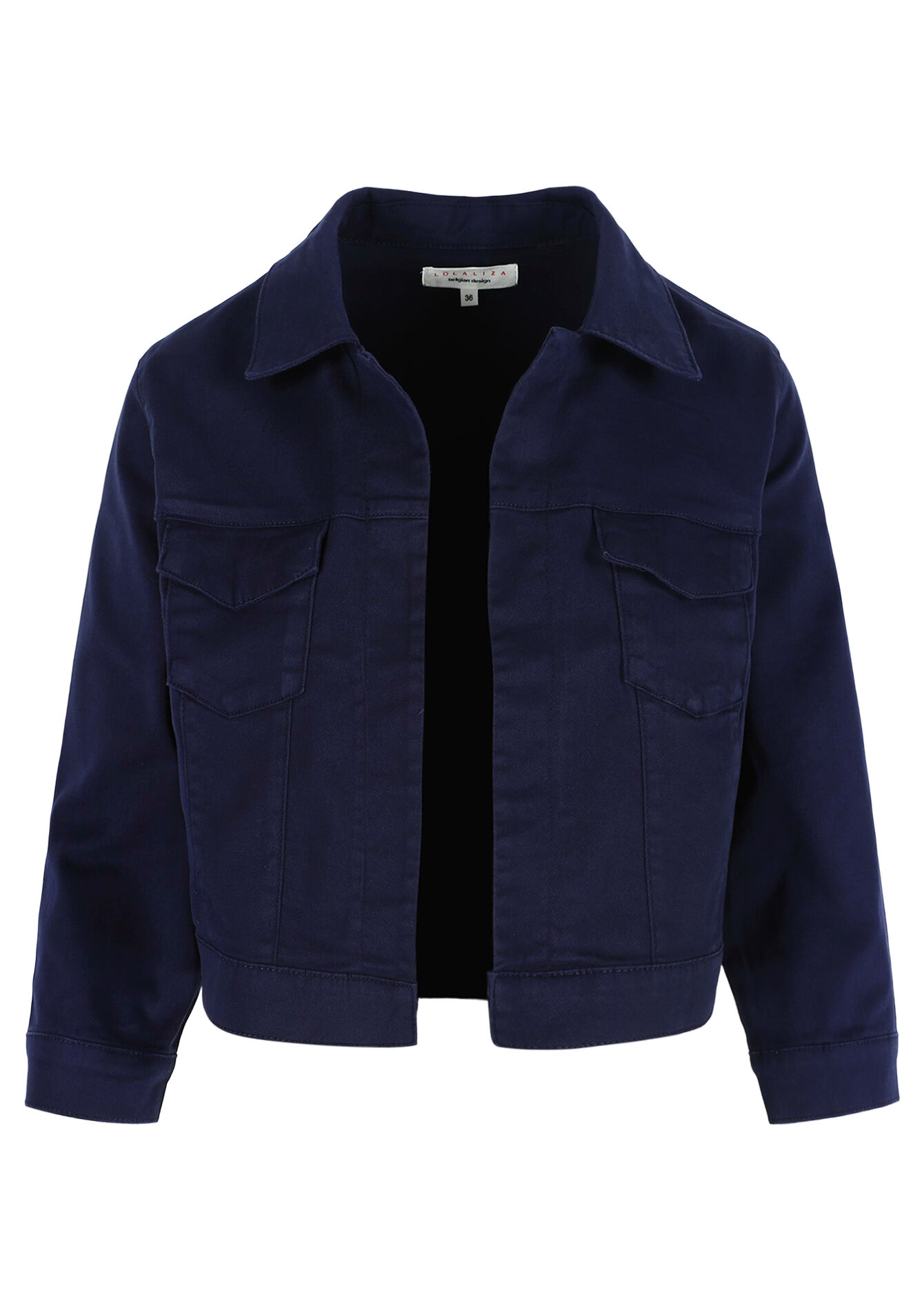 Kort twill jasje, Kort twill jasje - NAVY BASIC - 09100985_2723