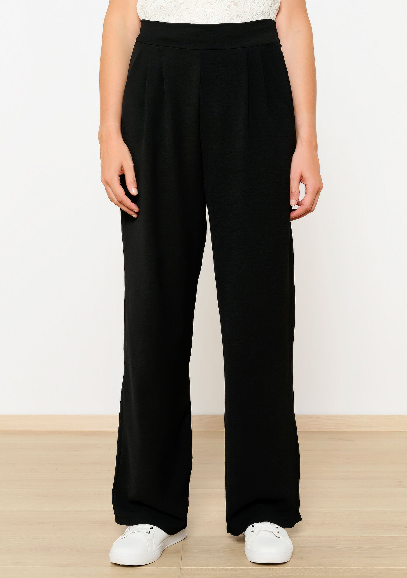Wide pants, Wide pants - BLACK - 06600891_1119