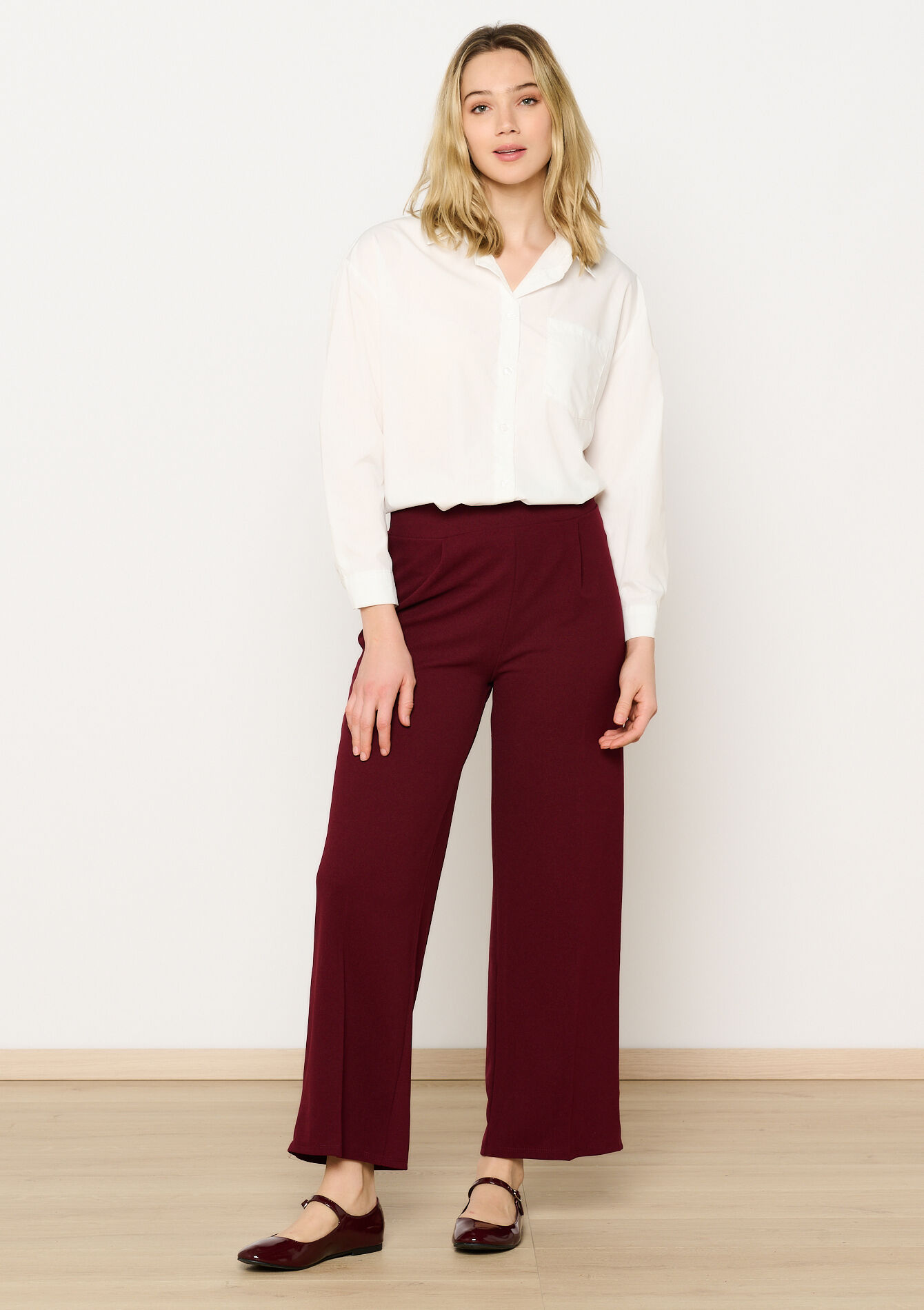 Wijde pantalon, Wijde pantalon - BORDEAUX WINE - 06600881_5514