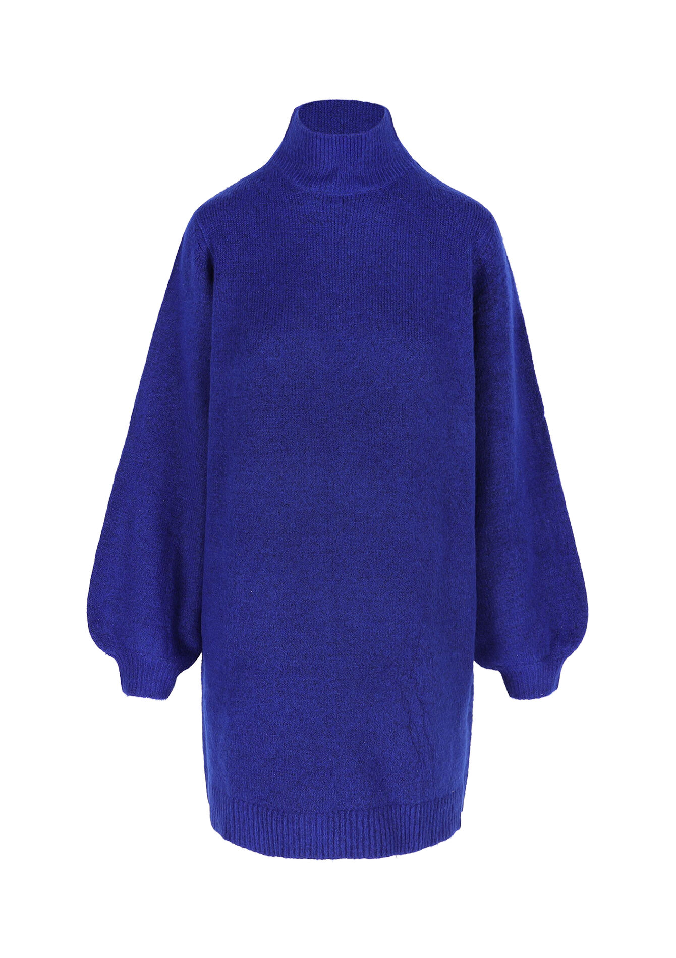 Robe pull col montant - ELECTRIC BLUE - 08104035_1619