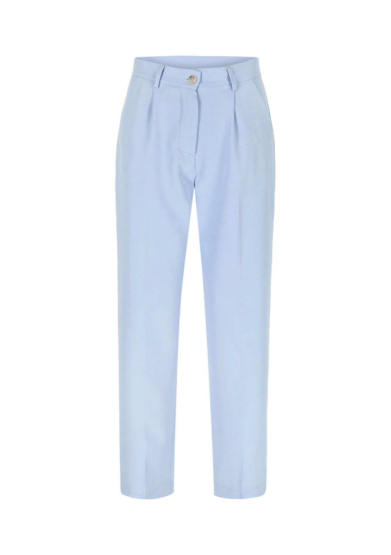 Klassieke rechte broek - BLUE PASTEL - 06100709_3003