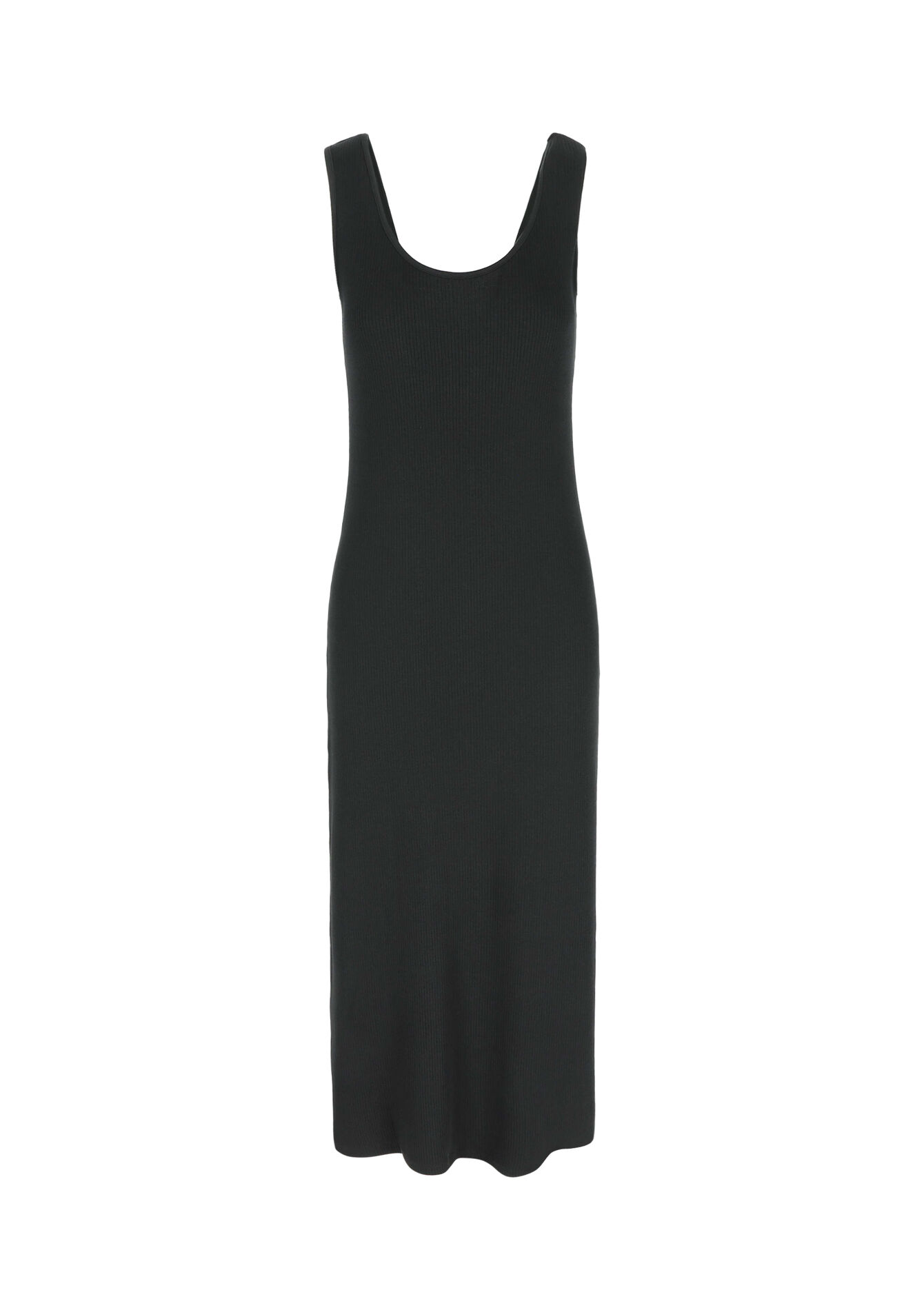 Plain tank top dress, Plain tank top dress - BLACK - 08602259_1119