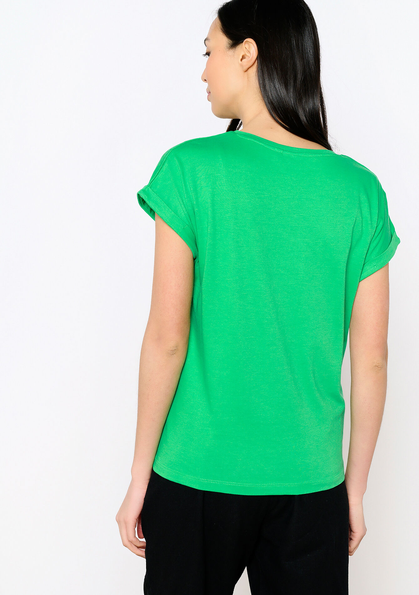 Basic T-shirt, Basic T-shirt - GREEN APPLE - 02301630_1783