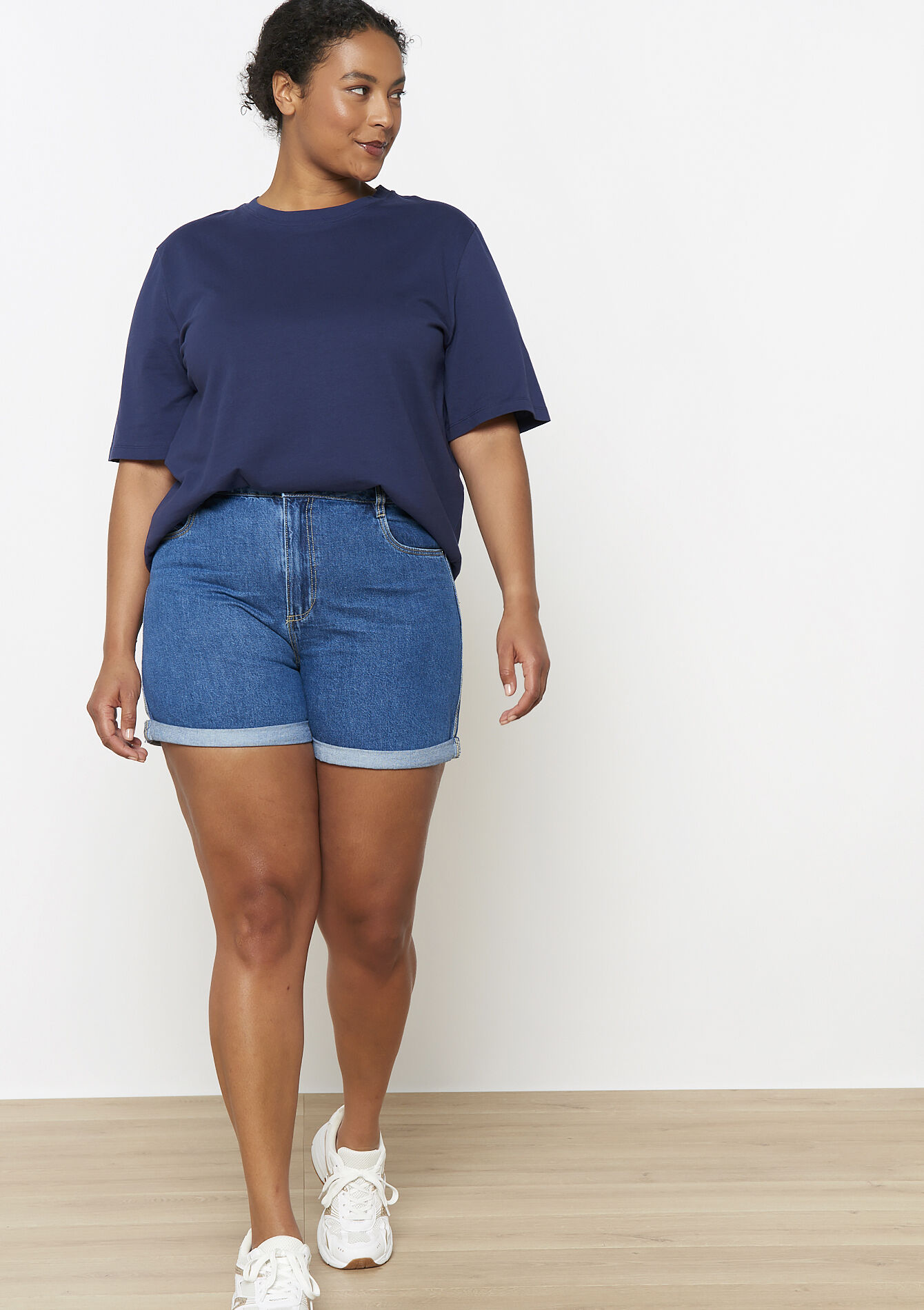 T-shirt en jersey, T-shirt en jersey - NAVY BASIC - 02301709_2723