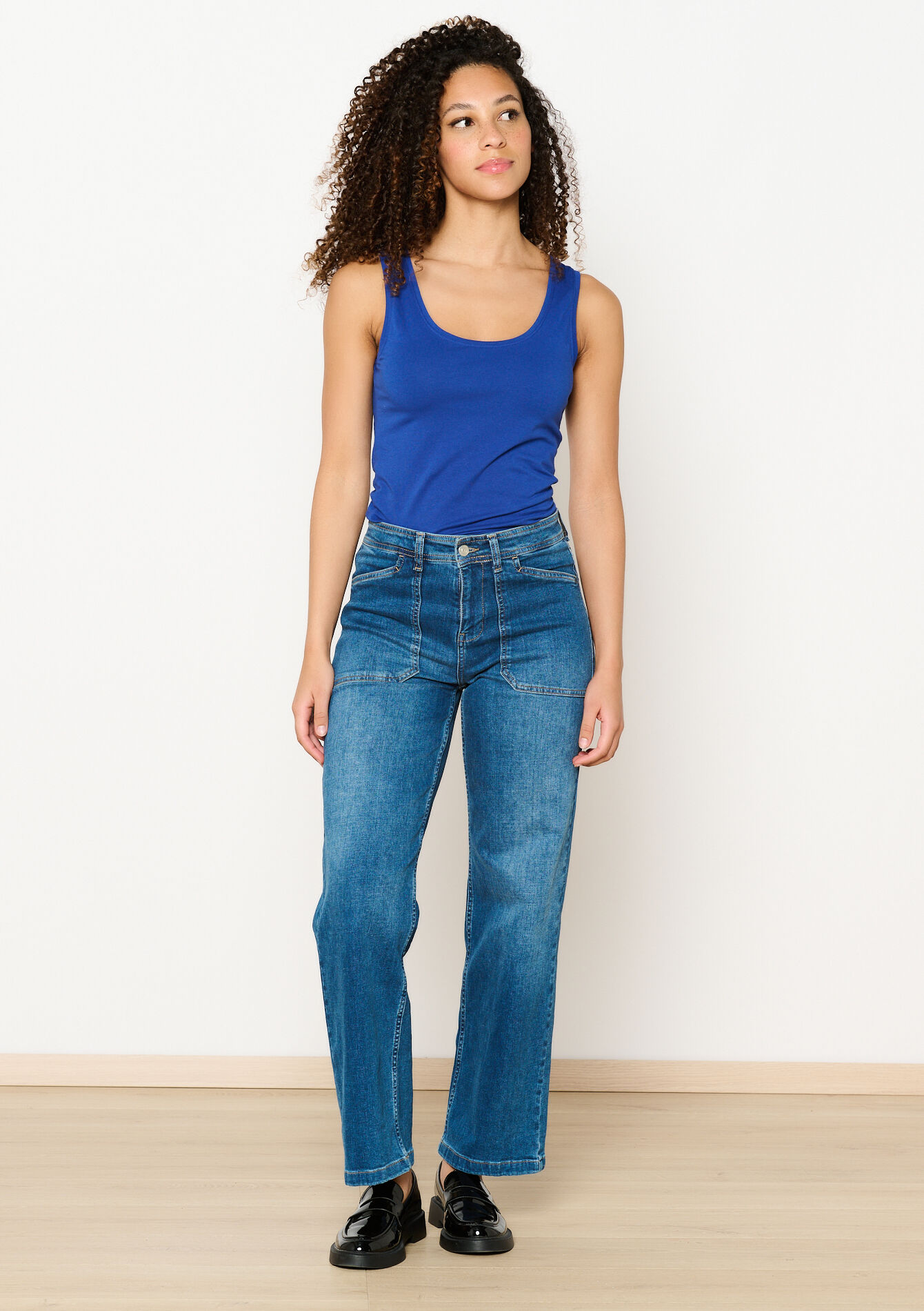 Débardeur basique, Débardeur basique - ELECTRIC BLUE - 02200453_1619