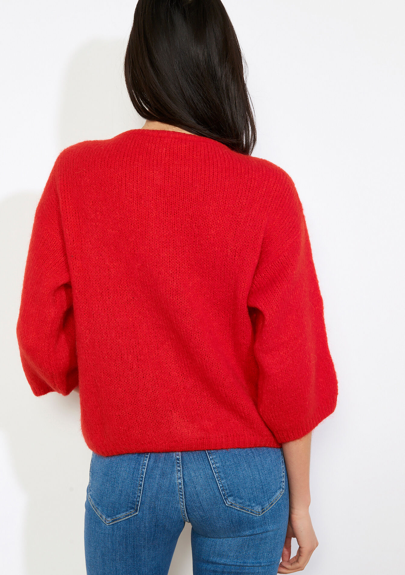 Minimalistisch vest met knopen, Minimalistisch vest met knopen - RED LOLLIPOP - 04101446_5301