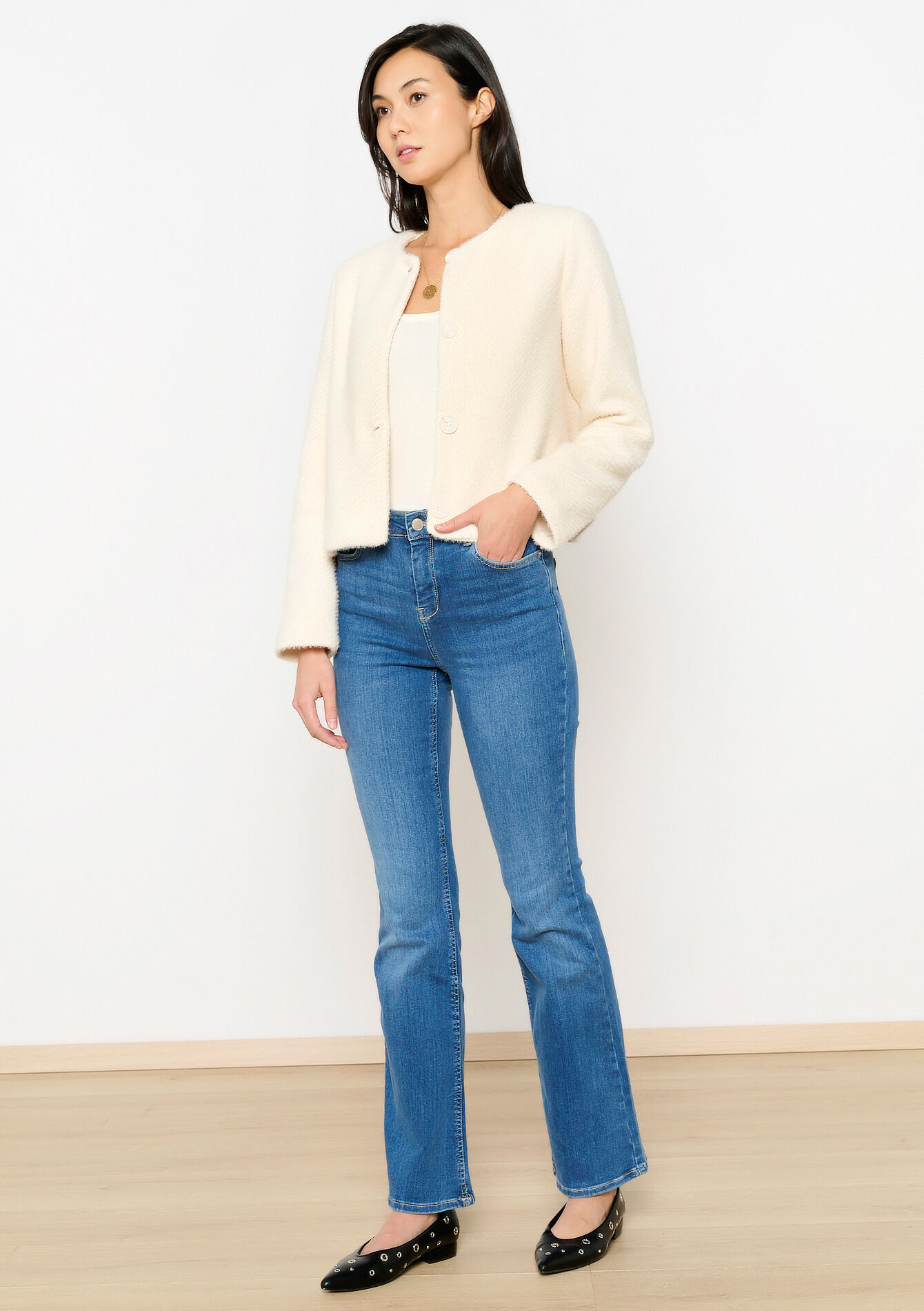 Veste douce, Veste douce - VANILLA WHITE - 09001460_1013