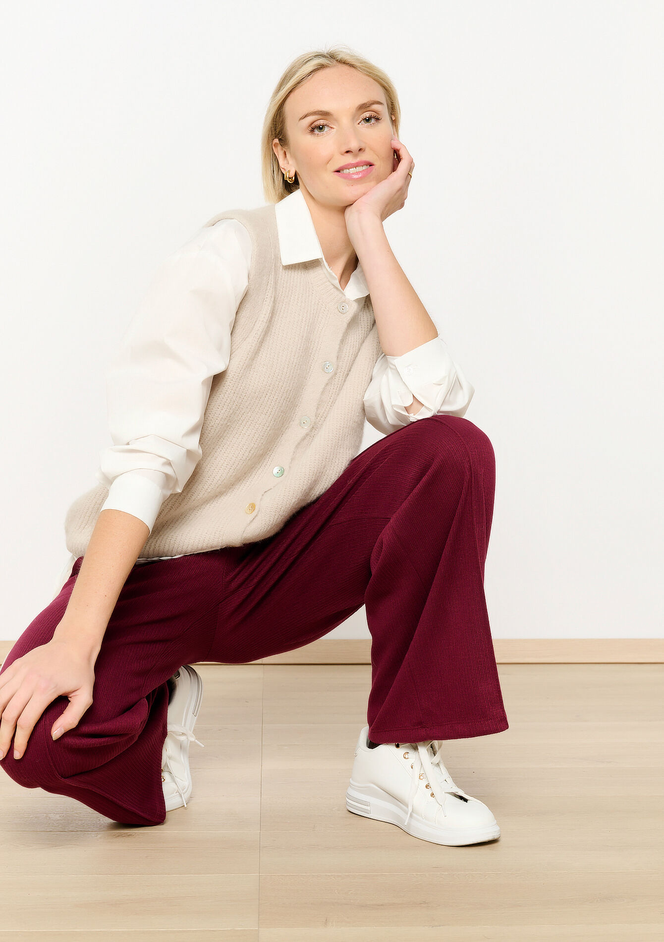 Cardigan sans manches, Cardigan sans manches - LT BEIGE - 04101222_2527