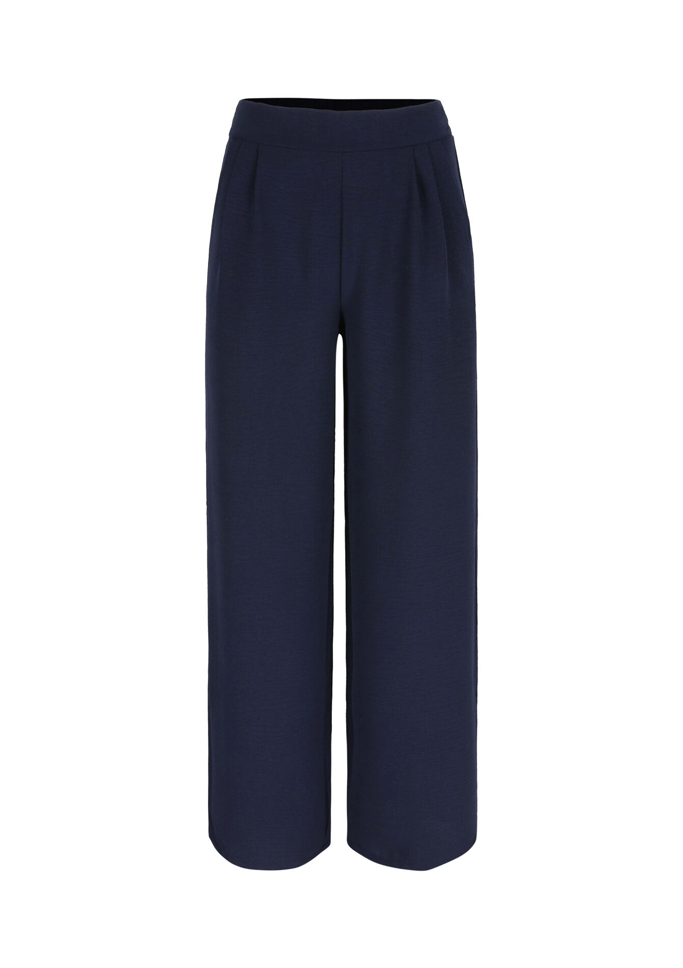 Pantalon évasé, Pantalon évasé - NAVY BASIC - 06600891_2723