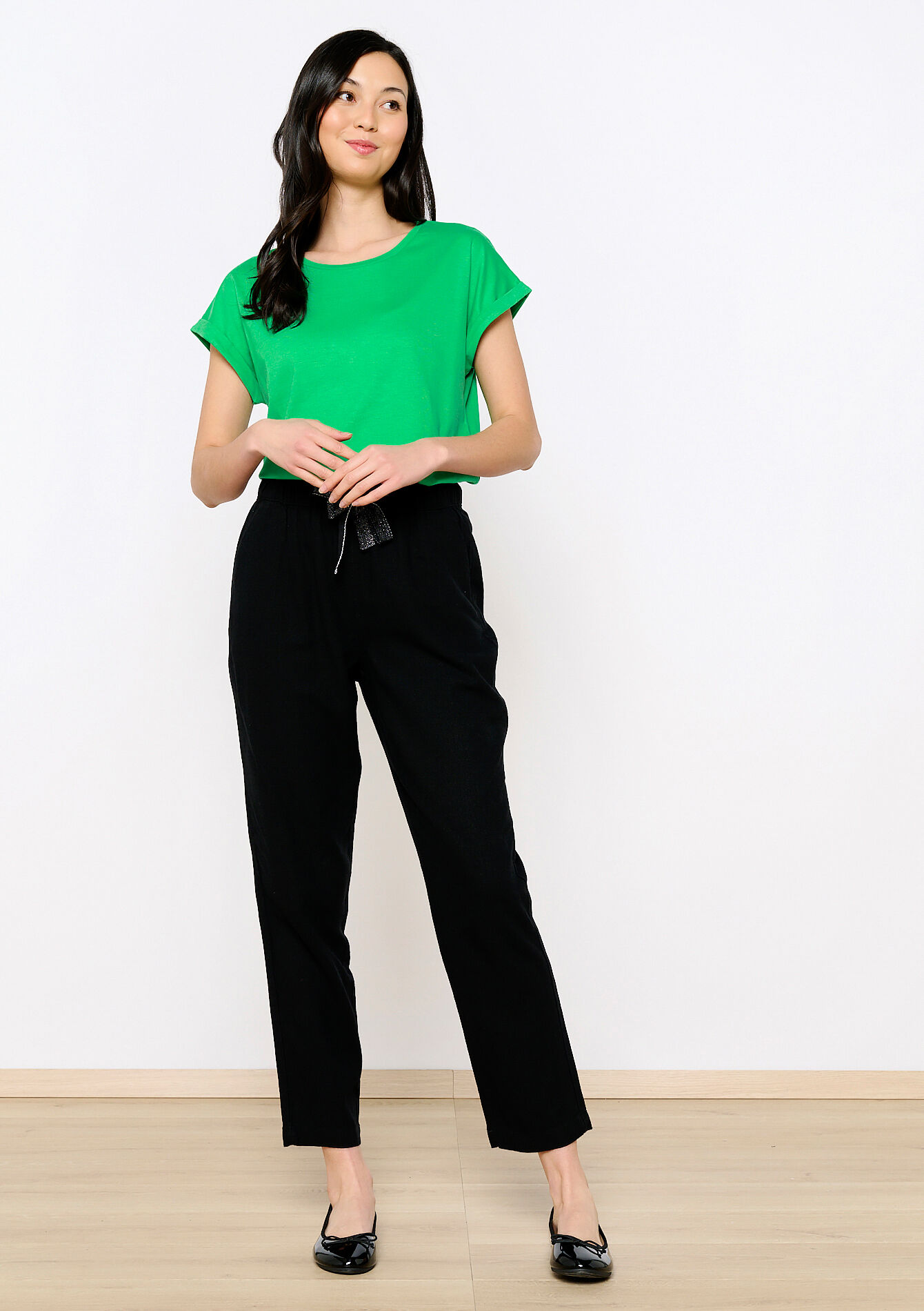 Basic T-shirt, Basic T-shirt - GREEN APPLE - 02301630_1783