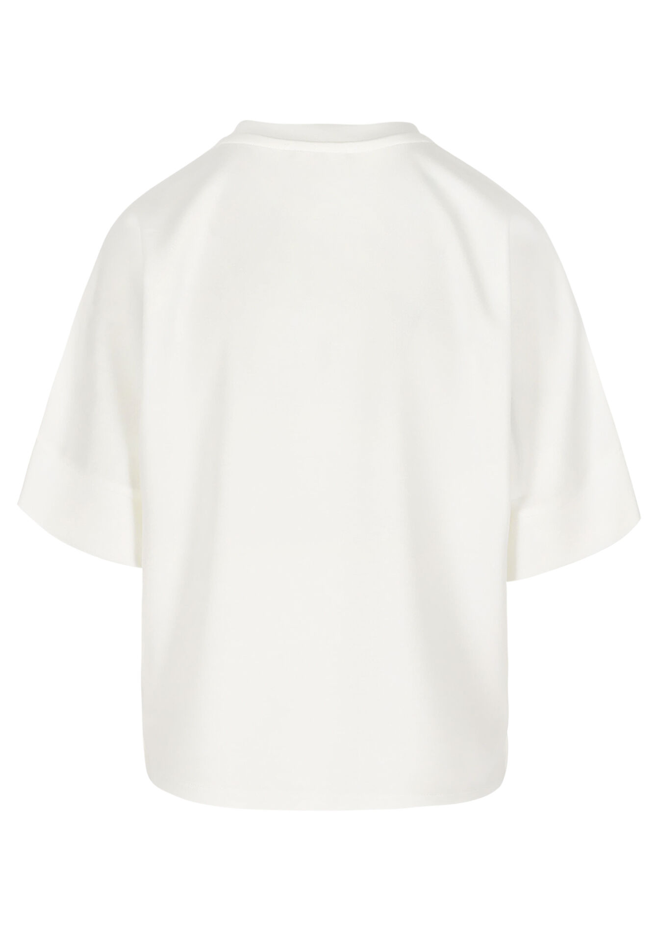 Modal T-shirt met ronde hals, Modal T-shirt met ronde hals - OPTICAL WHITE - 15100407_1019