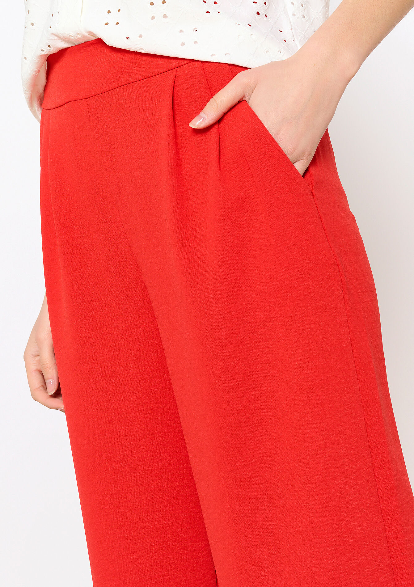 Pantalon évasé, Pantalon évasé - RED LOLLIPOP - 06600821_5301