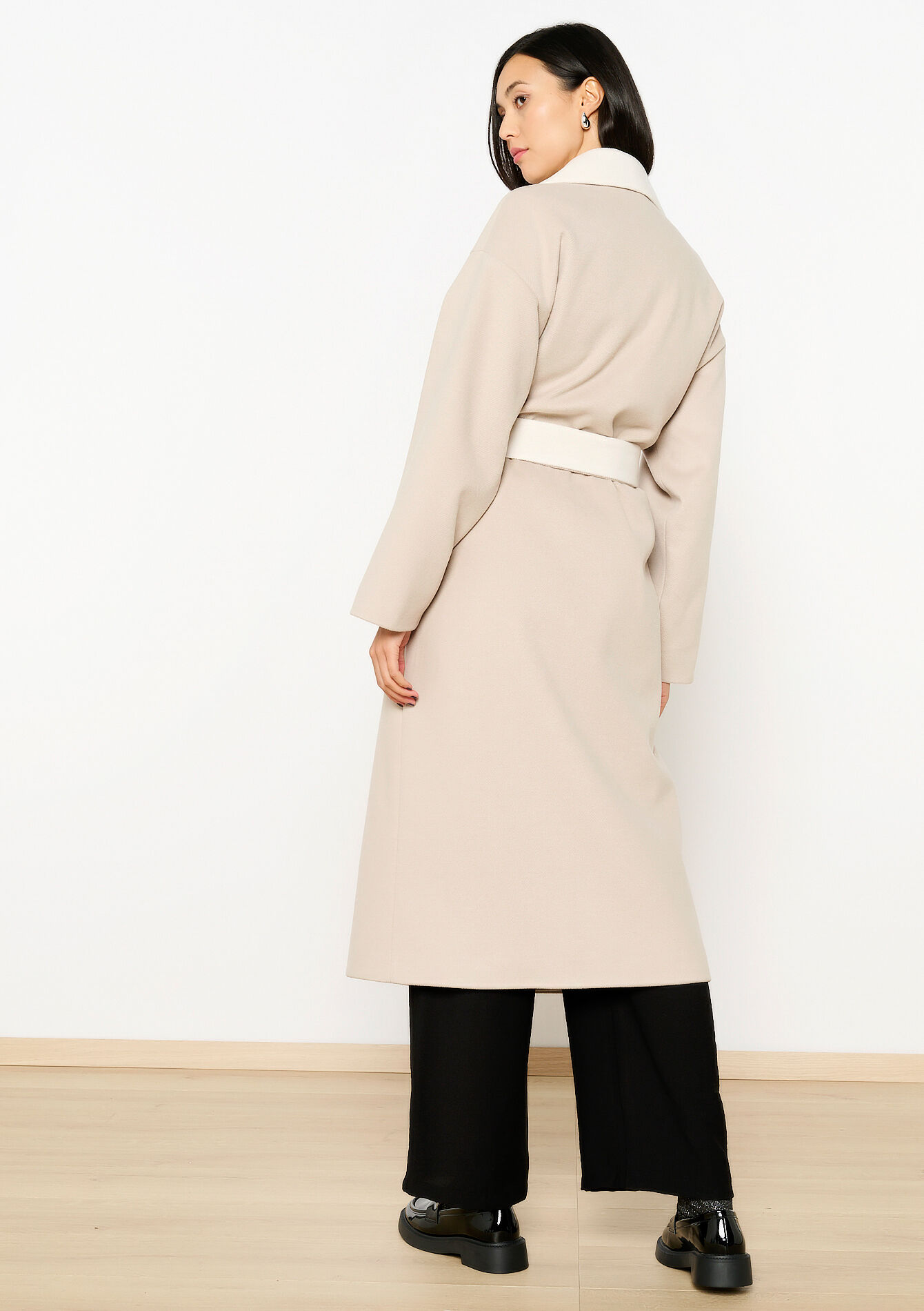 Manteau long, Manteau long - VANILLA WHITE - 23000718_1013