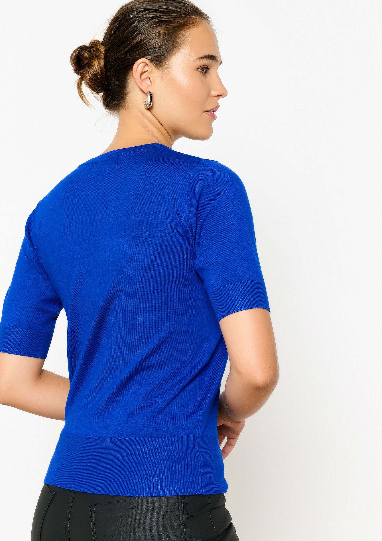 Pullover à manches courtes - ELECTRIC BLUE - 04006459_1619