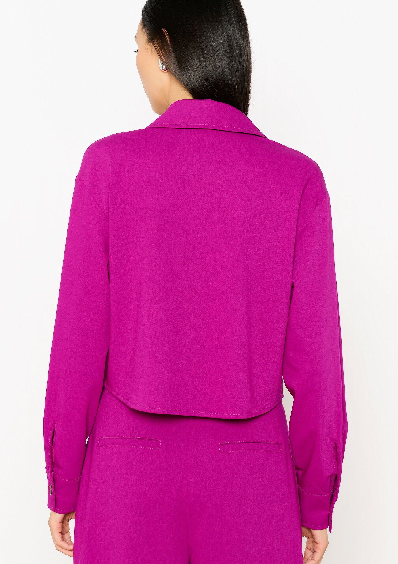 Overhemd met borstzakken - VIOLINE - 05702661_2576