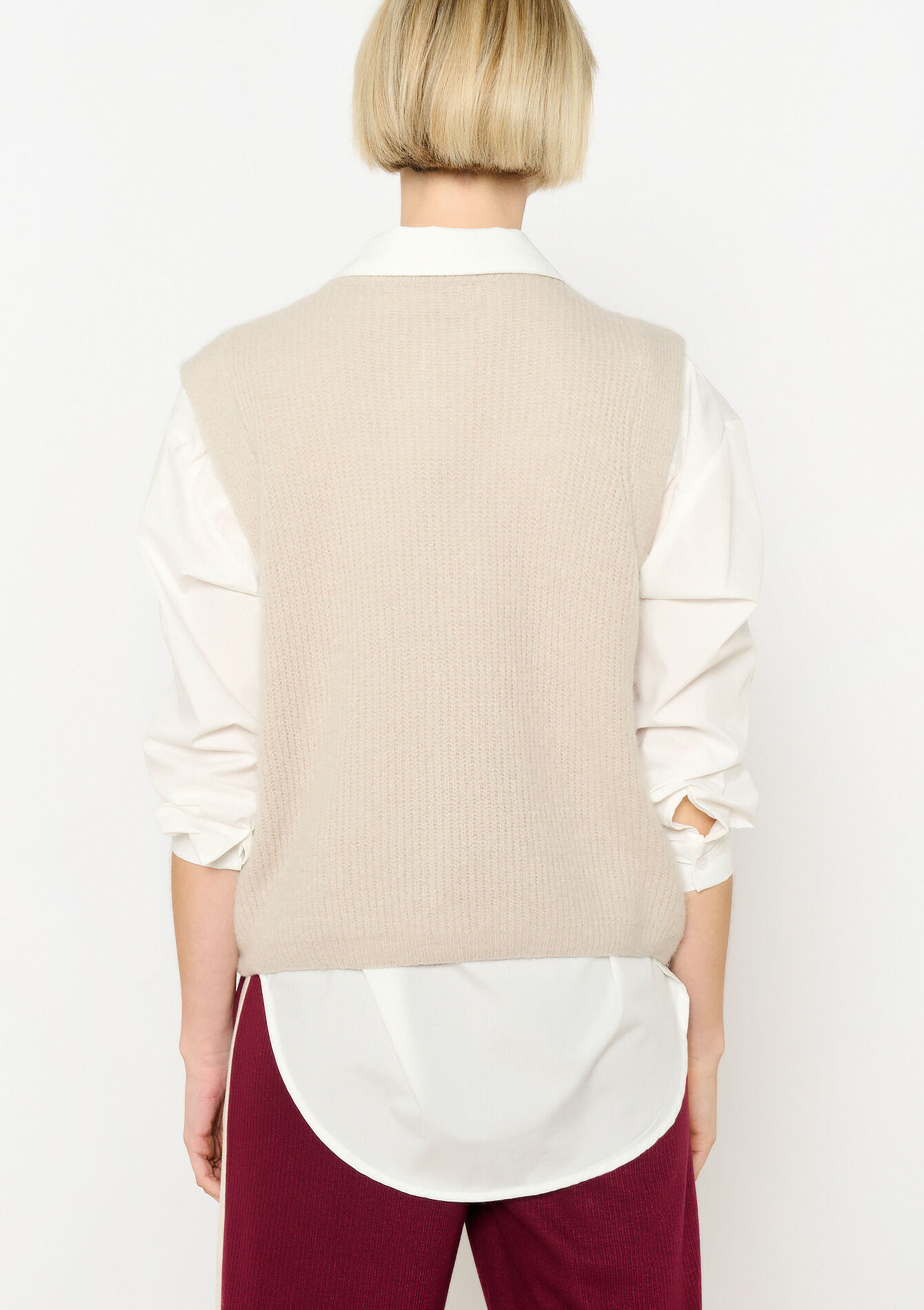 Cardigan sans manches, Cardigan sans manches - LT BEIGE - 04101222_2527
