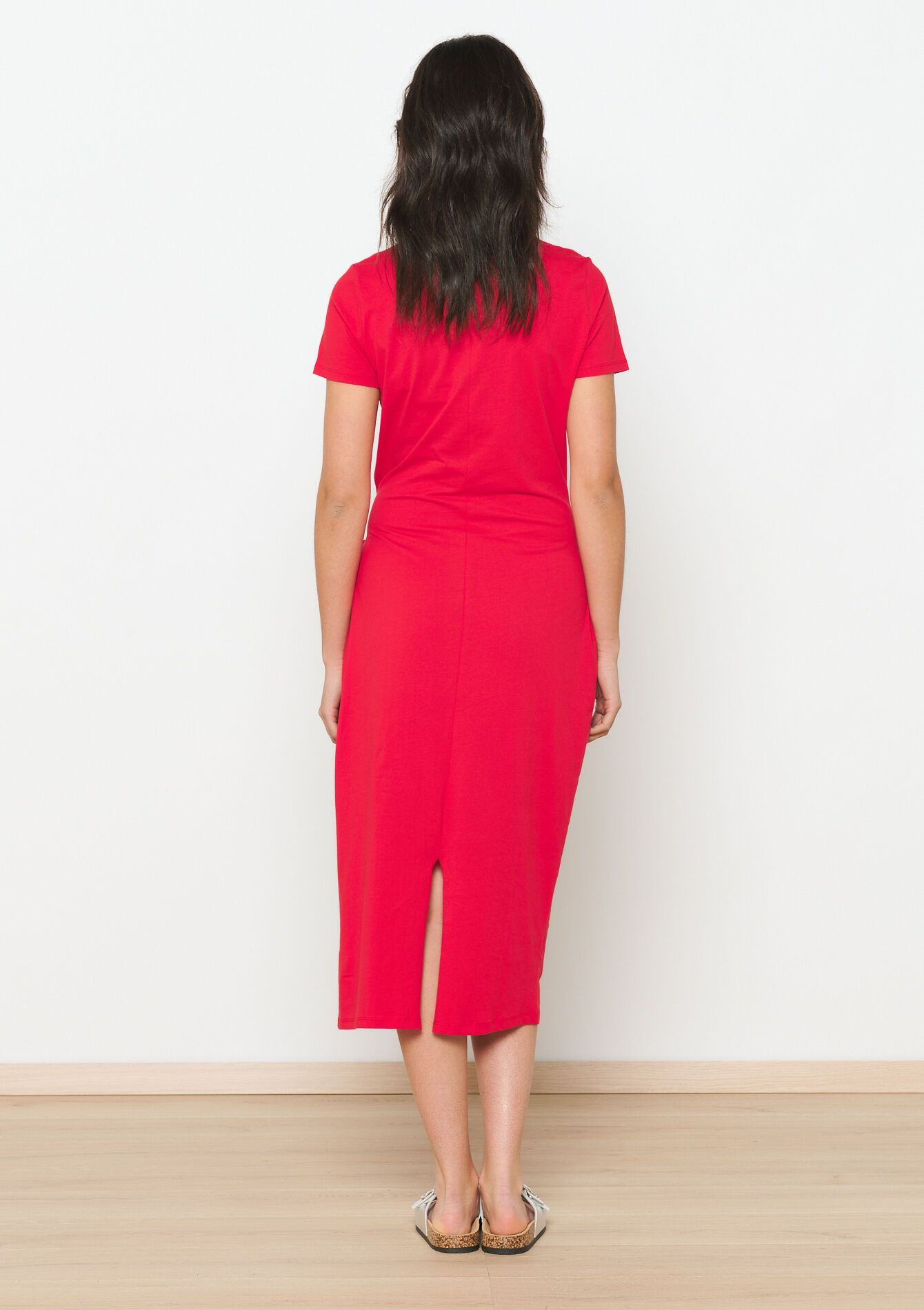 Jersey jurk, Jersey jurk - RED LIPSTICK - 08103482_5310