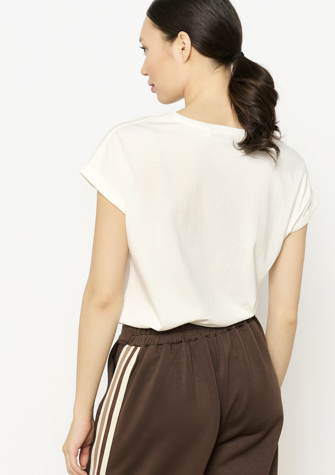 T-shirt basique, T-shirt basique - OFFWHITE - 02301630_1001