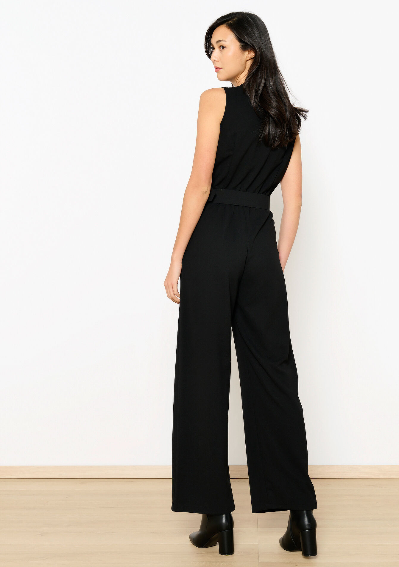 Jumpsuit in scubastof, Jumpsuit in scubastof - BLACK - 1123362