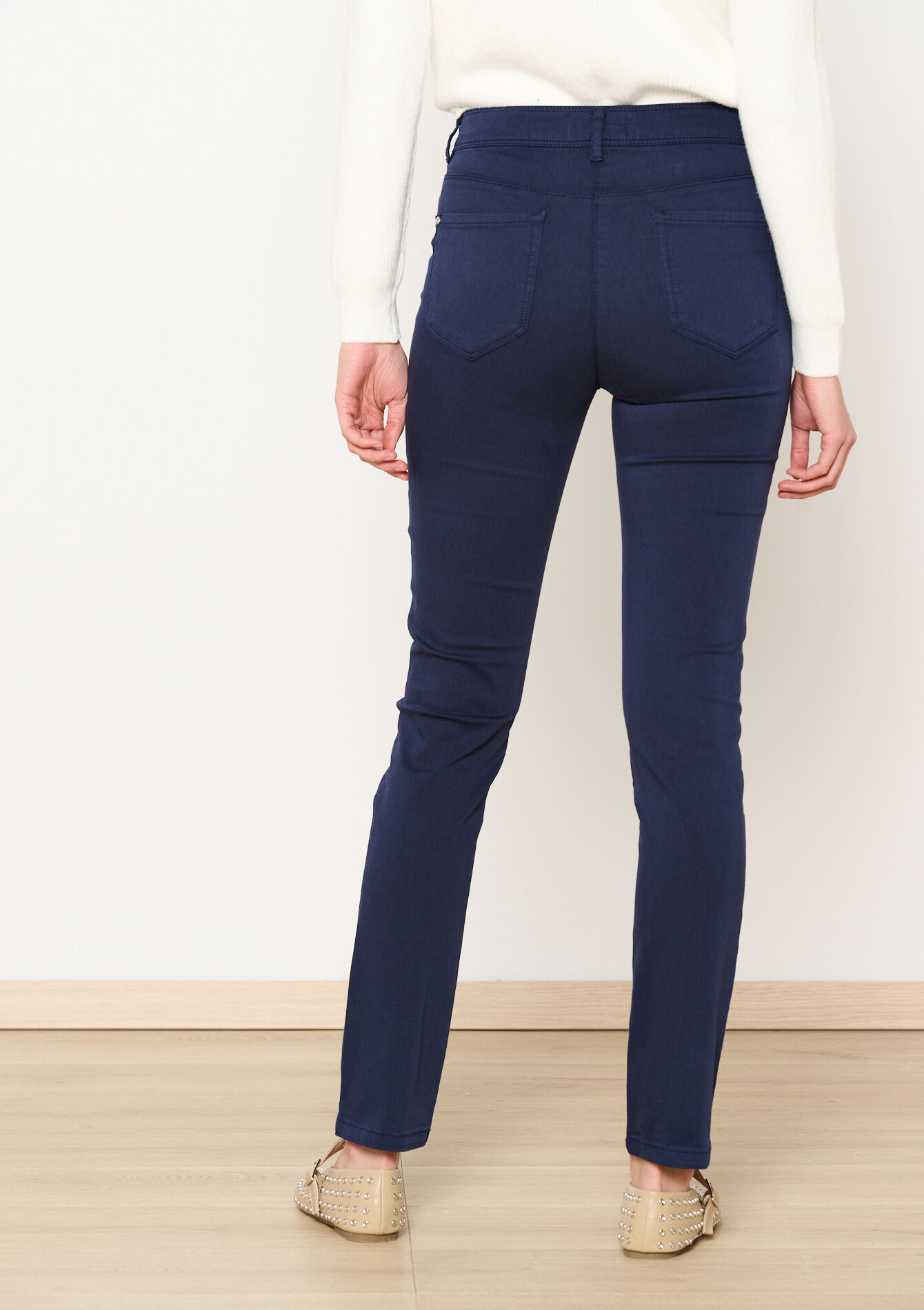 Pantalon slim - NAVY BASIC - 06004562_2723