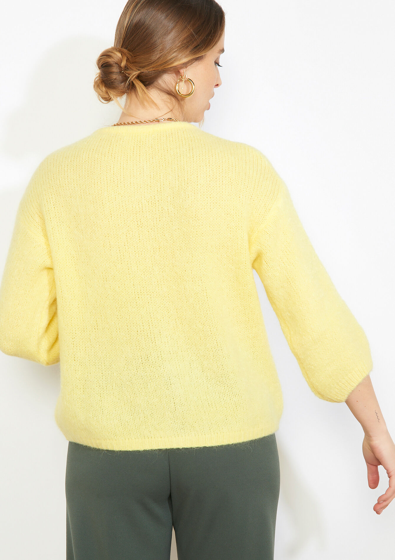 Minimalistisch vest met knopen, Minimalistisch vest met knopen - YELLOW SUN - 04101446_5007