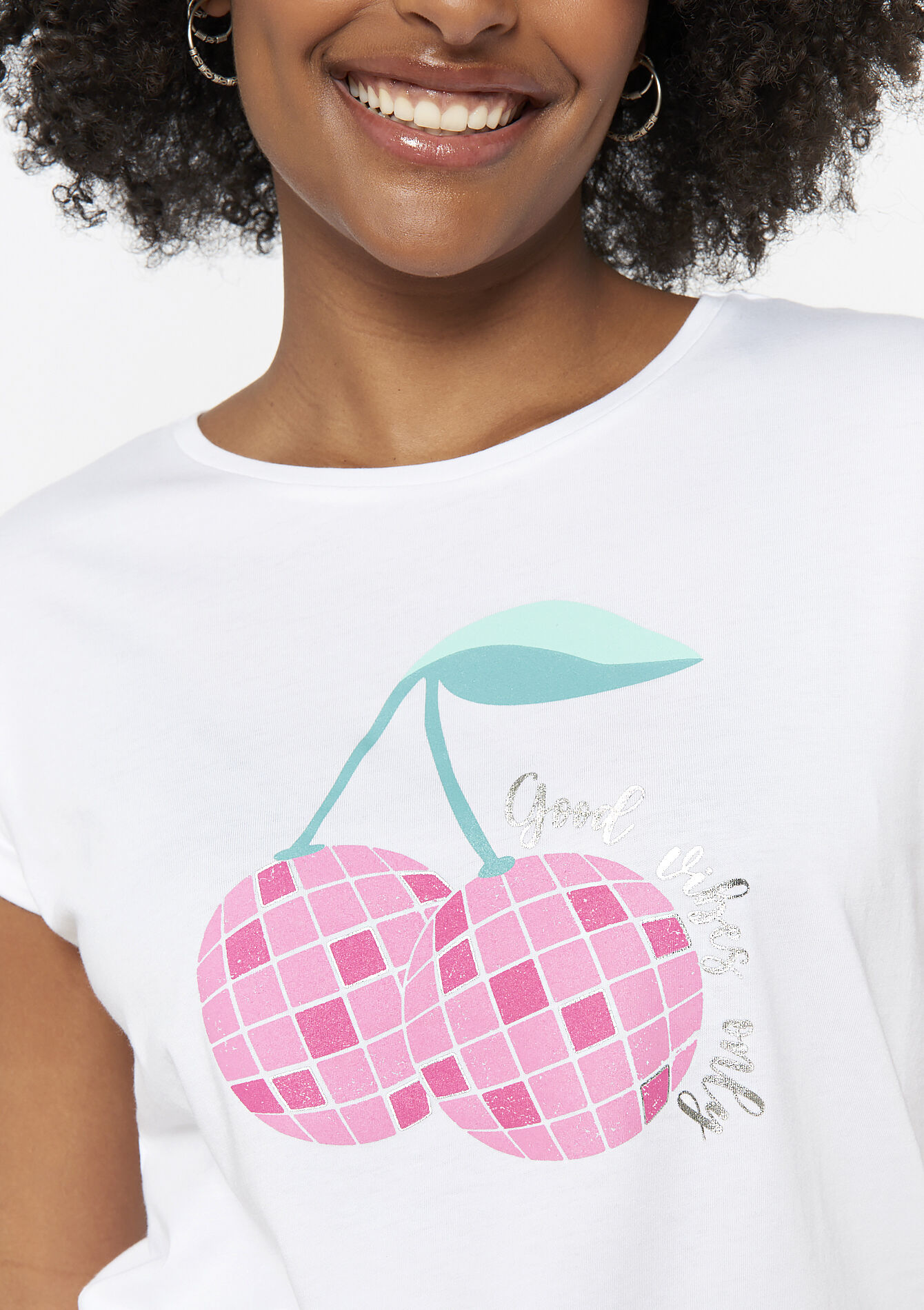 T-shirt avec illustration - WHITE POWDER - 02301643_2514