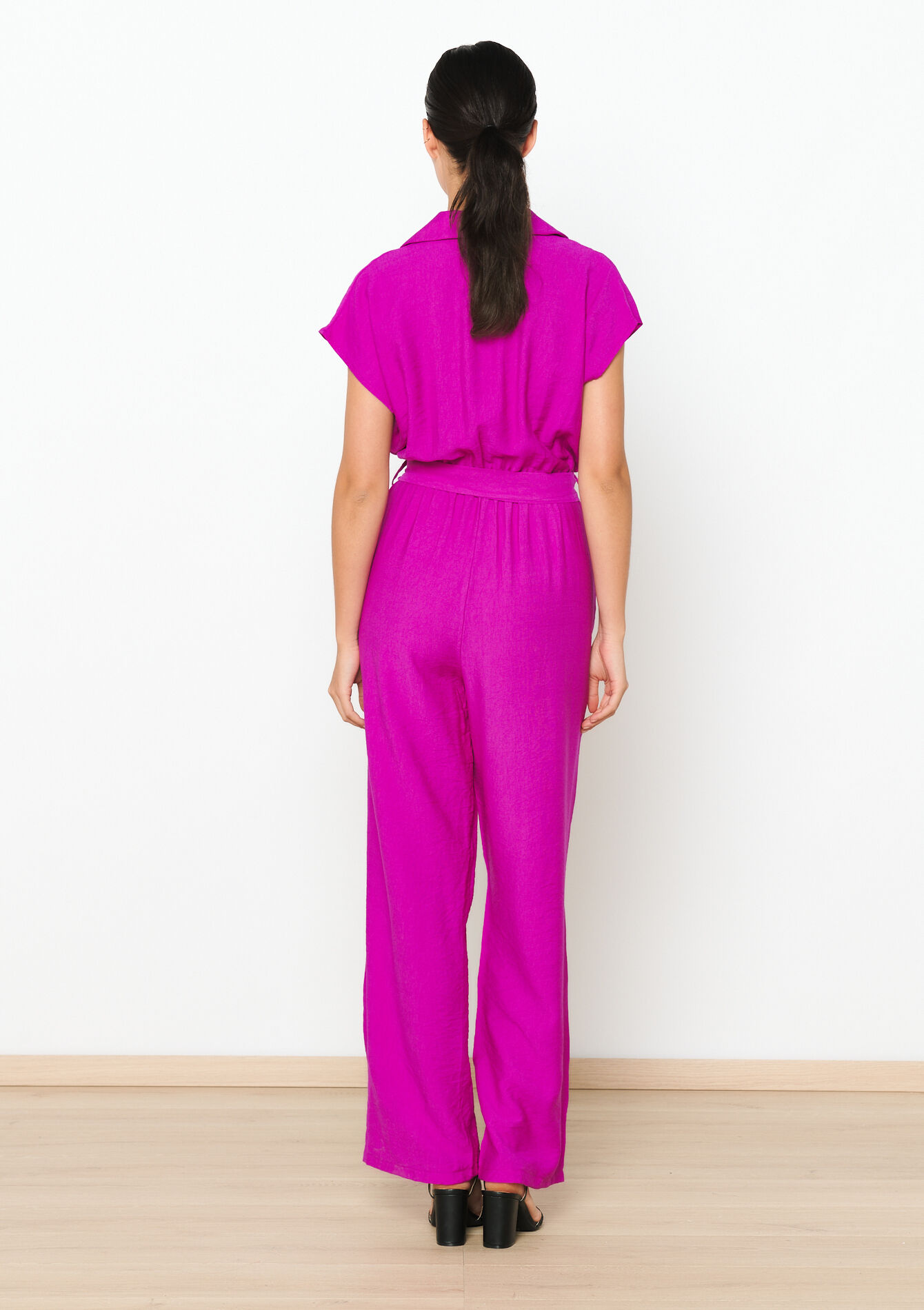 Jumpsuit met korte mouwen, Jumpsuit met korte mouwen - VIOLINE - 06004507_2576