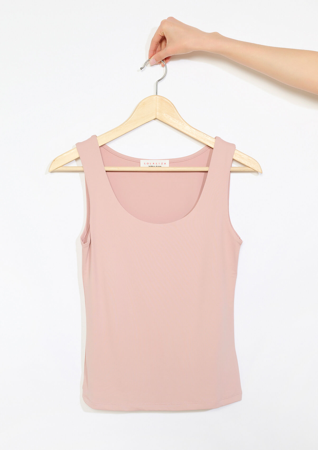 Tanktop met ronde hals, Tanktop met ronde hals - NUDE LOTUS - 02200530_4118