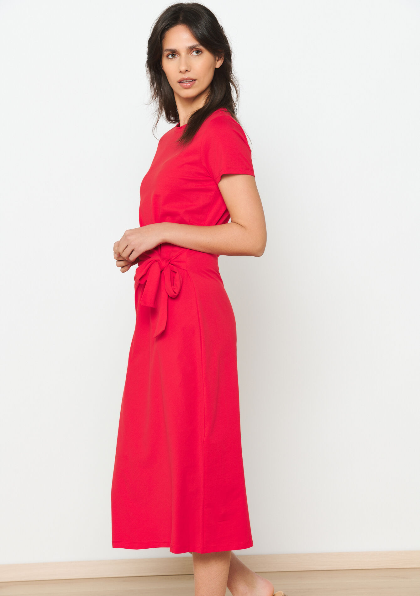 Jersey jurk, Jersey jurk - RED LIPSTICK - 08103482_5310