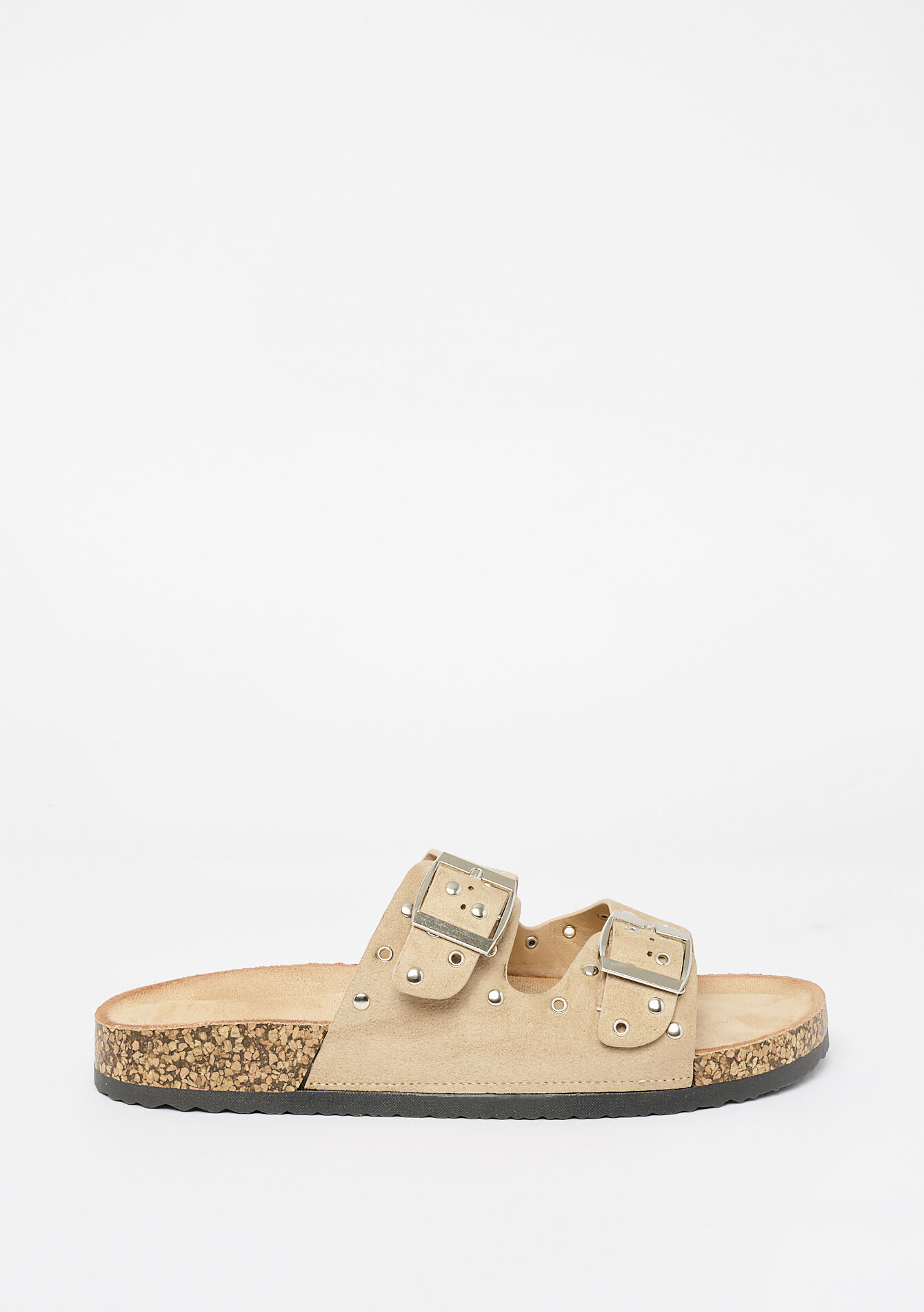 Sandalen met studs, Sandalen met studs - LIGHT TAUPE - 13000797_2572