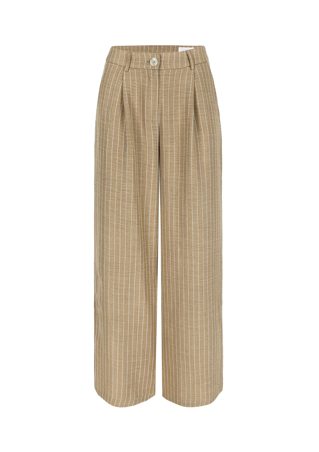 Pantalon habillé à rayures, Pantalon habillé à rayures - BEIGE SAND - 06100703_1940