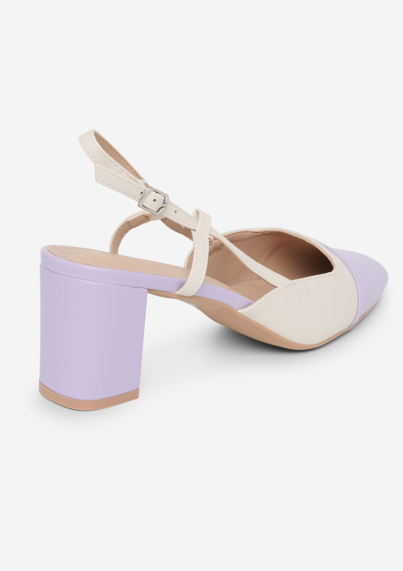 Pumps in imitation leather, Pumps in imitation leather - PASTEL LILAC - 13000793_1493