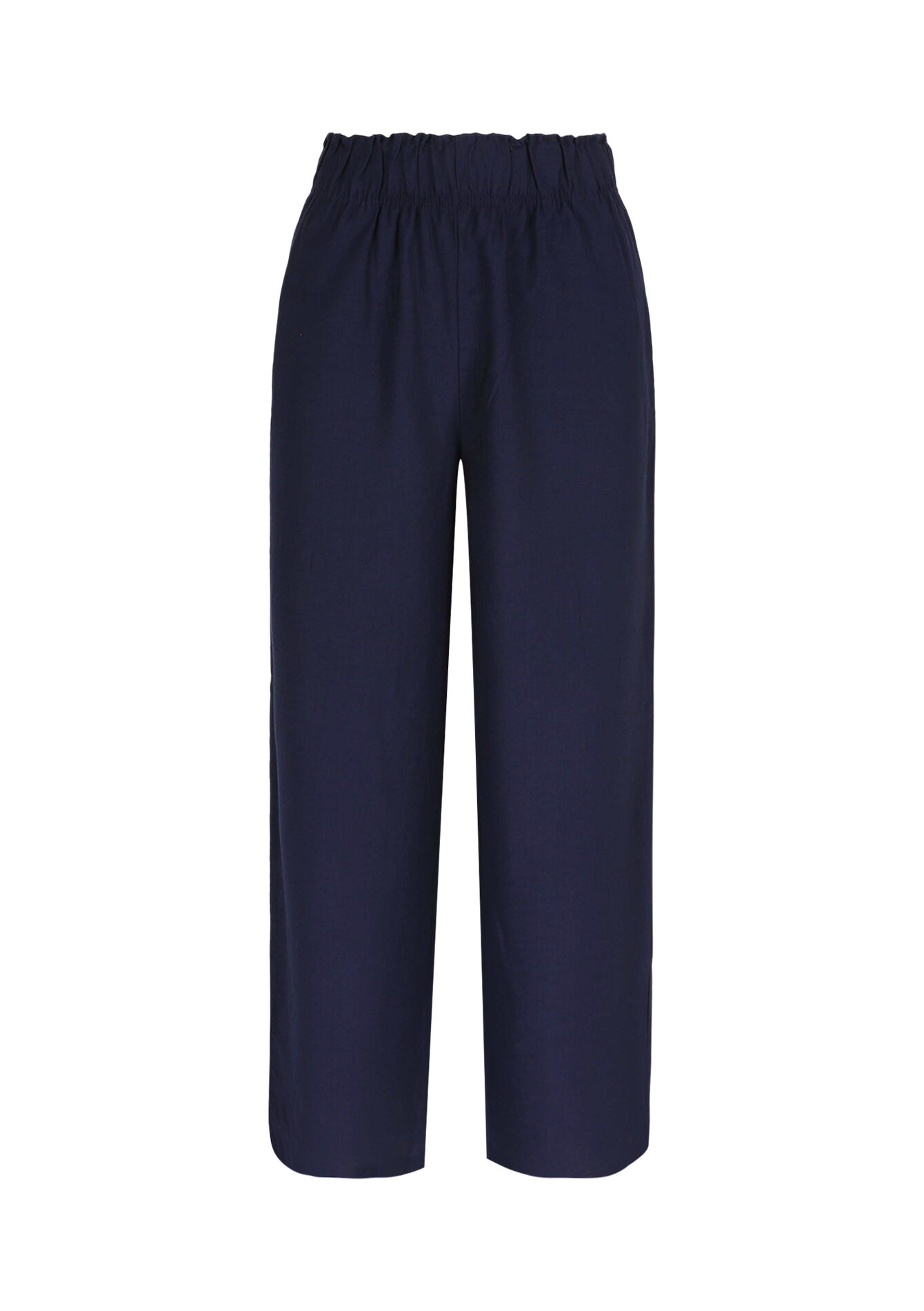 Losvallende wijde broek, Losvallende wijde broek - NAVY BASIC - 06600927_2723
