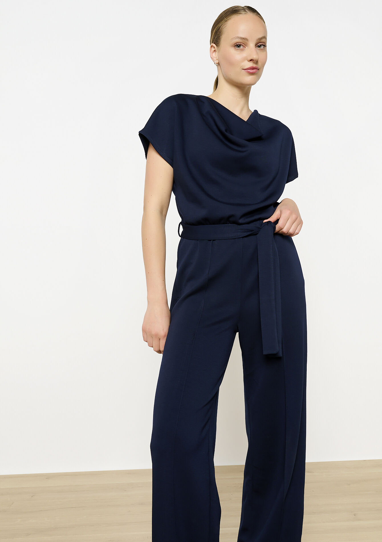 Combinaison en tissu sweat, Combinaison en tissu sweat - NAVY BASIC - 06004612_2723