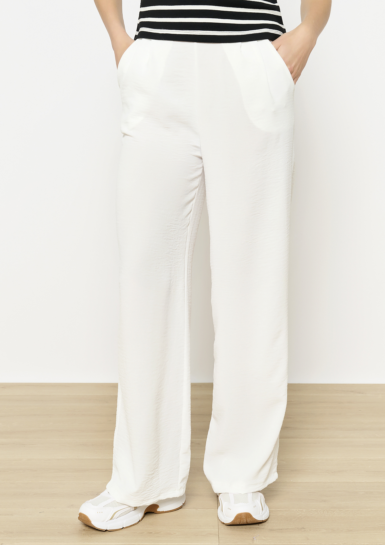 Pantalon large fluide, undefined - OFFWHITE - undefined
