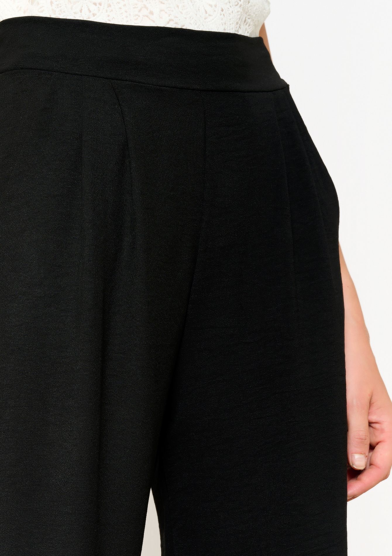 Pantalon évasé, undefined - BLACK - undefined