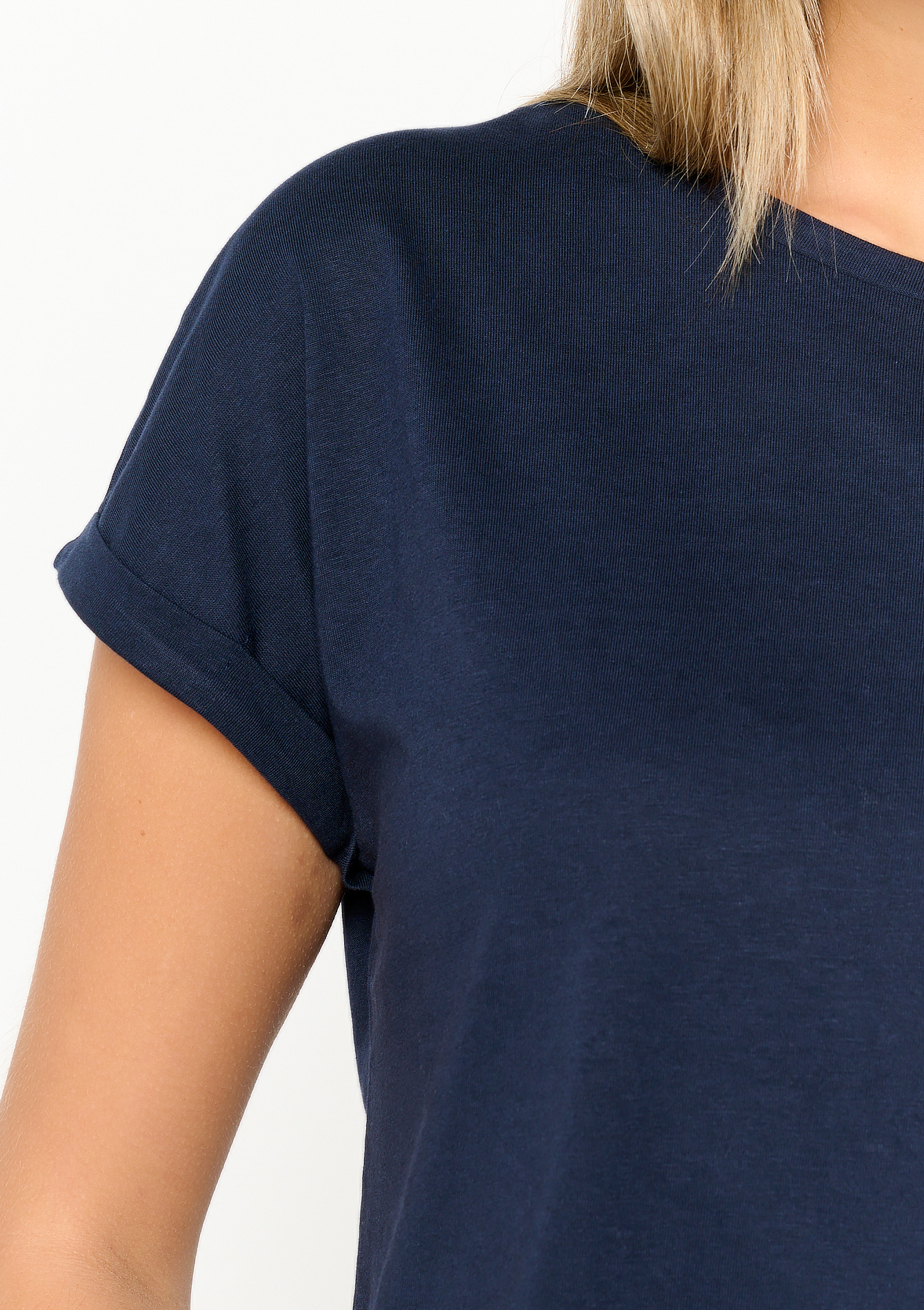 T-shirt basique, undefined - NAVY BASIC - undefined