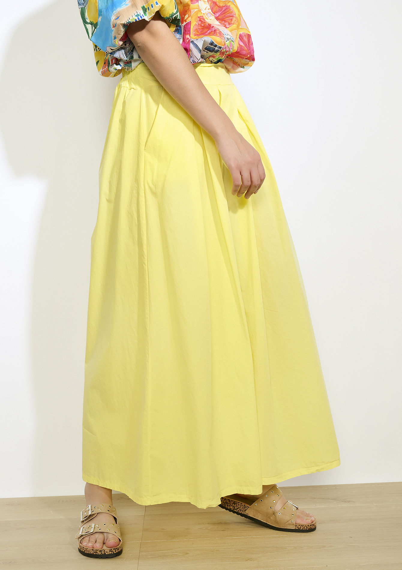 Pantalon large fluide, undefined - YELLOW SUN - undefined