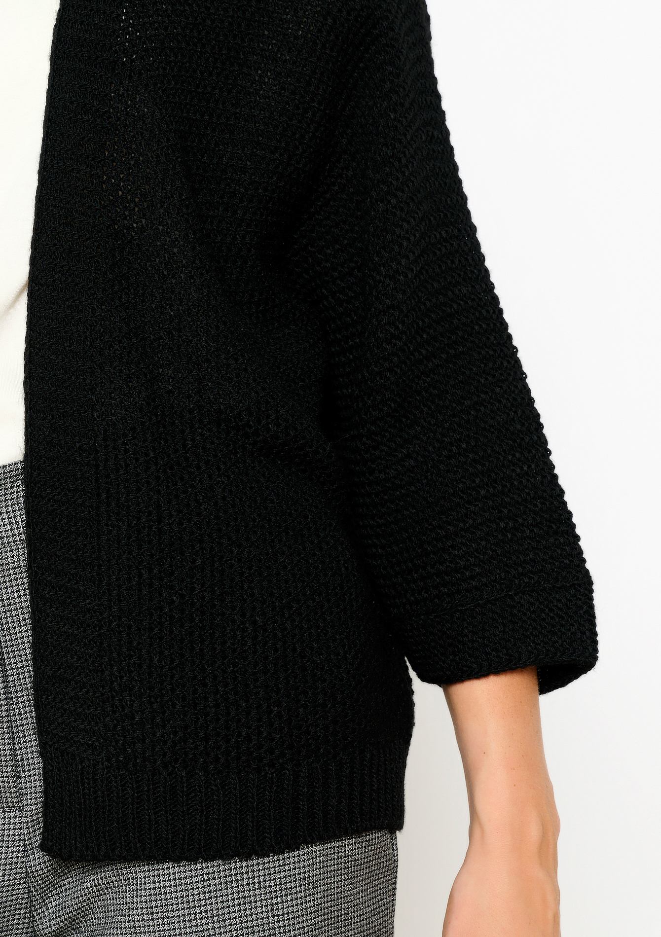 Cardigan ouvert, undefined - BLACK - undefined