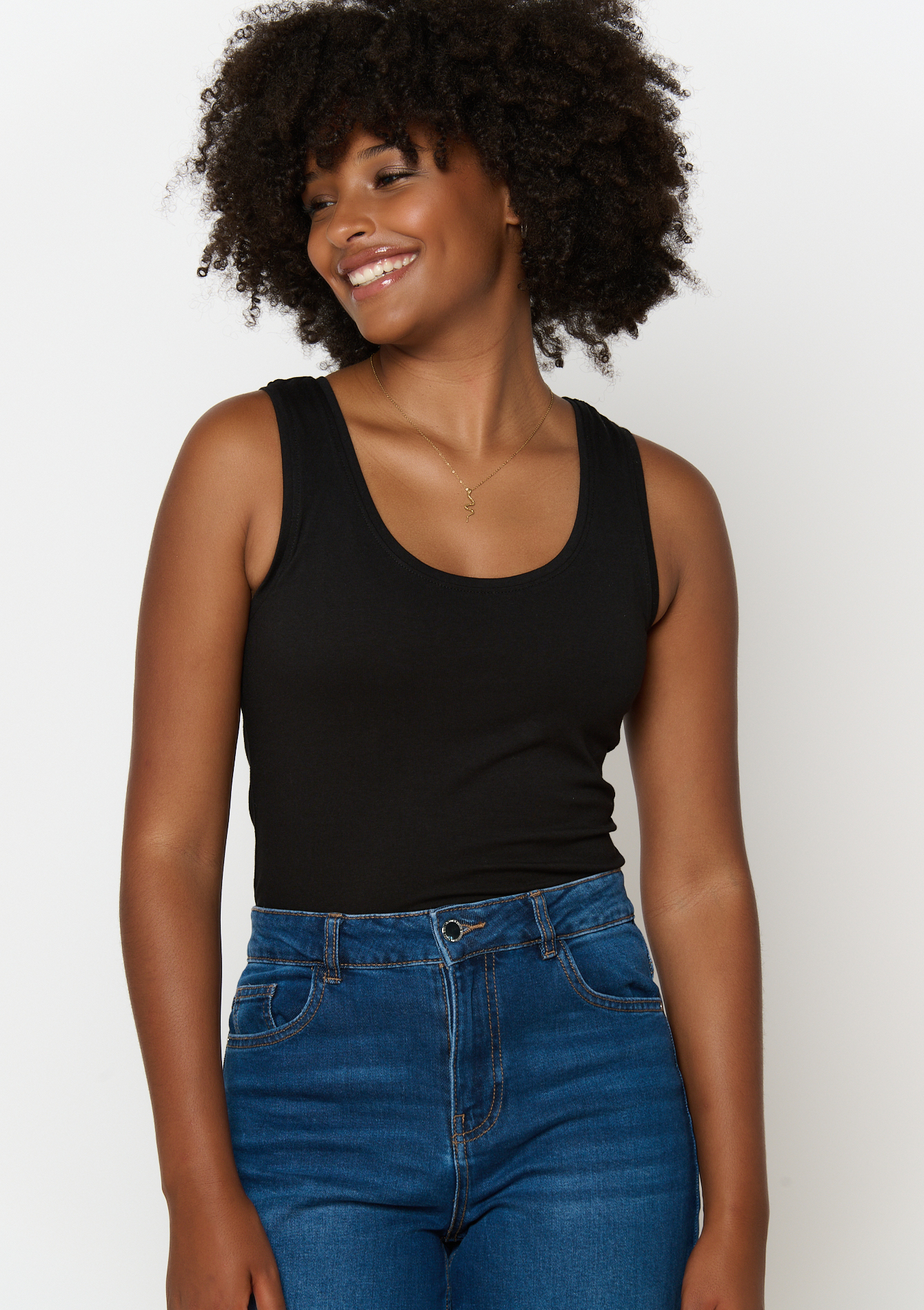 Basic top, undefined - BLACK - undefined
