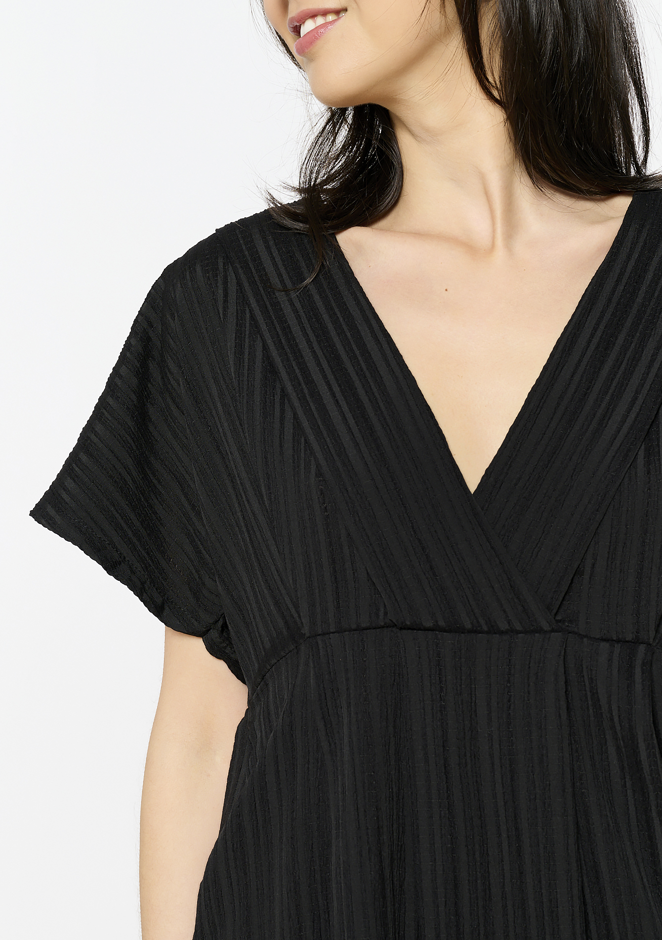 Robe cache-coeur aérienne, undefined - BLACK - undefined