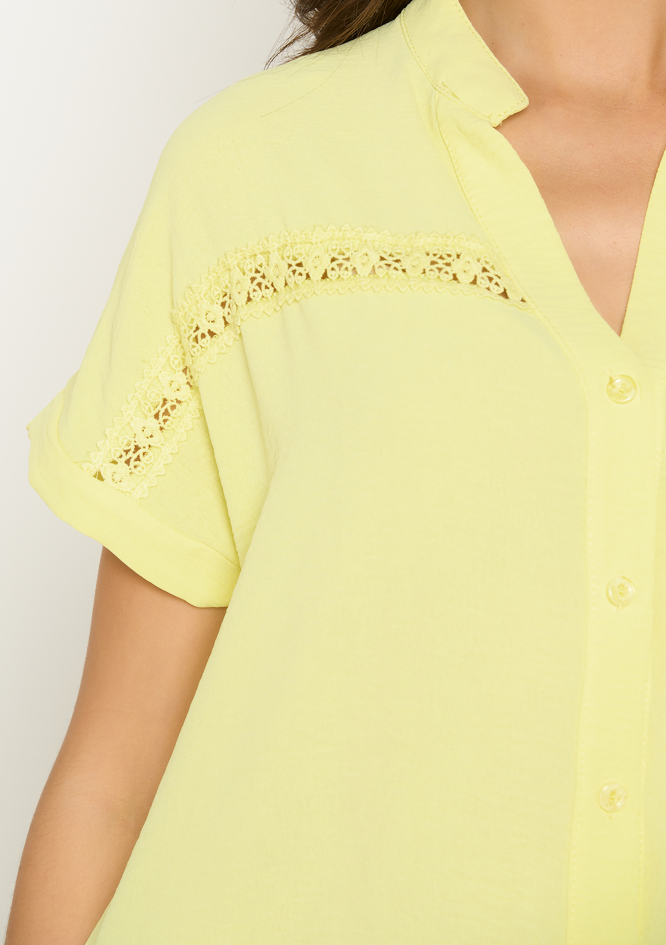Breezy shirt dress, undefined - YELLOW PASTEL - undefined