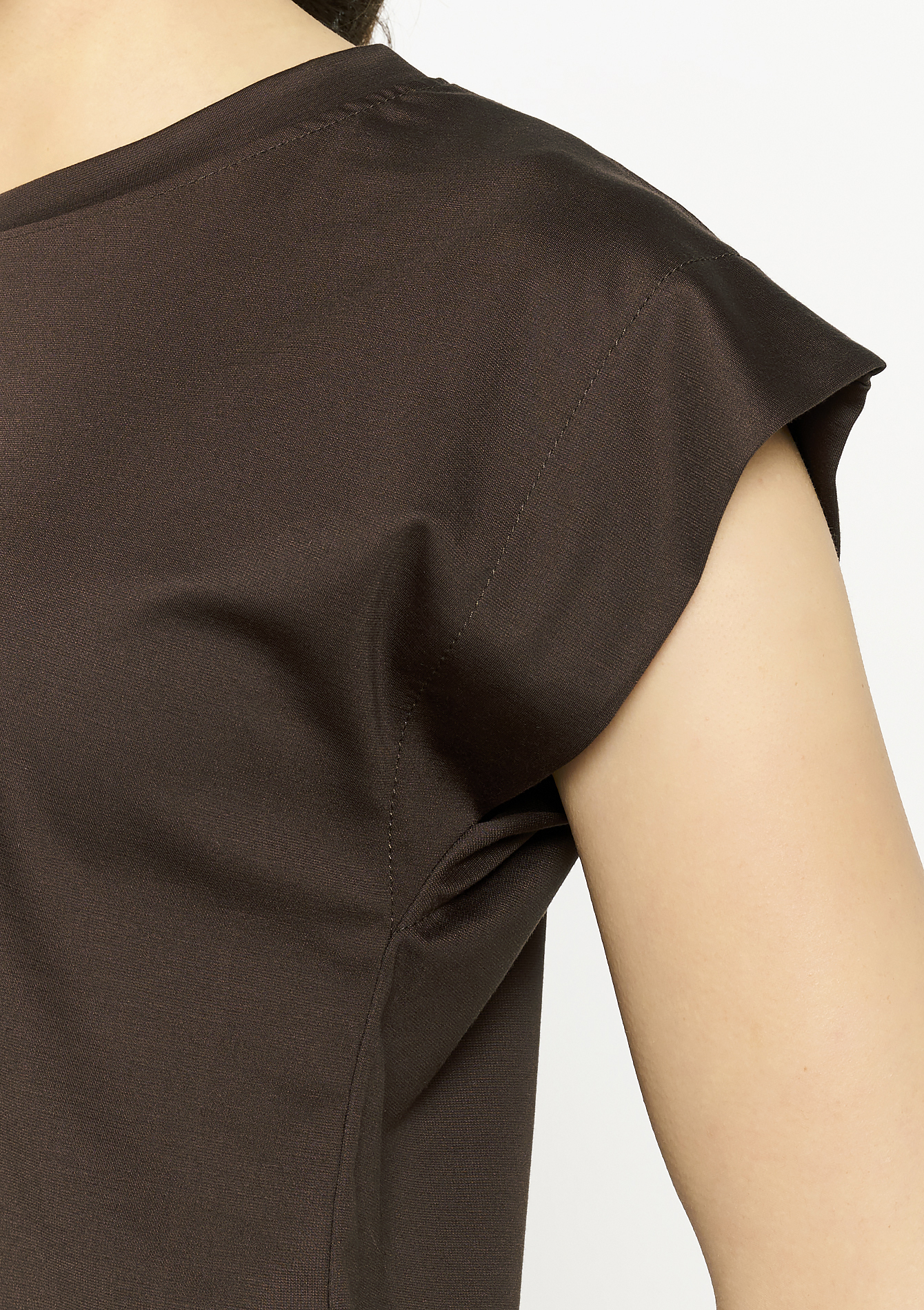 T-shirt met korte mouwen, undefined - BROWN DARK CHOCOLATE - undefined