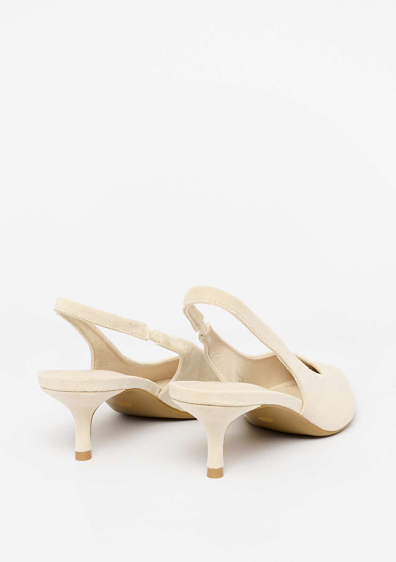 Escarpins en suédine, undefined - LT BEIGE - undefined